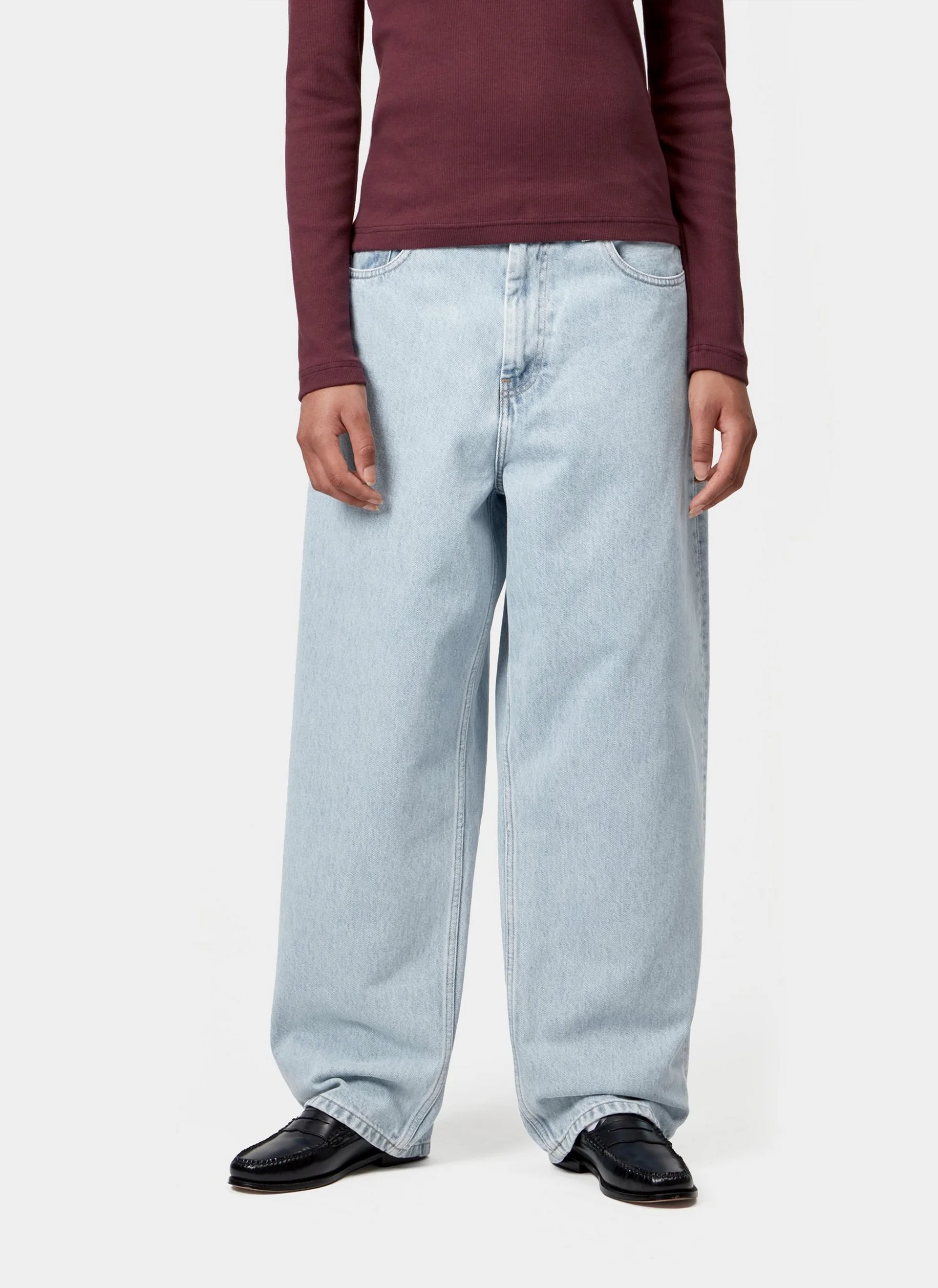 Джинсы женские W' Brandon Pant Blue (Heavy Stone Bleached)