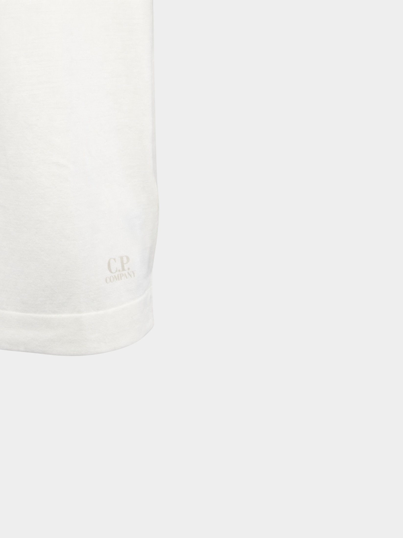 Футболка вязаная Knitwear Crew Neck In Cotton Crepe Gauze  White