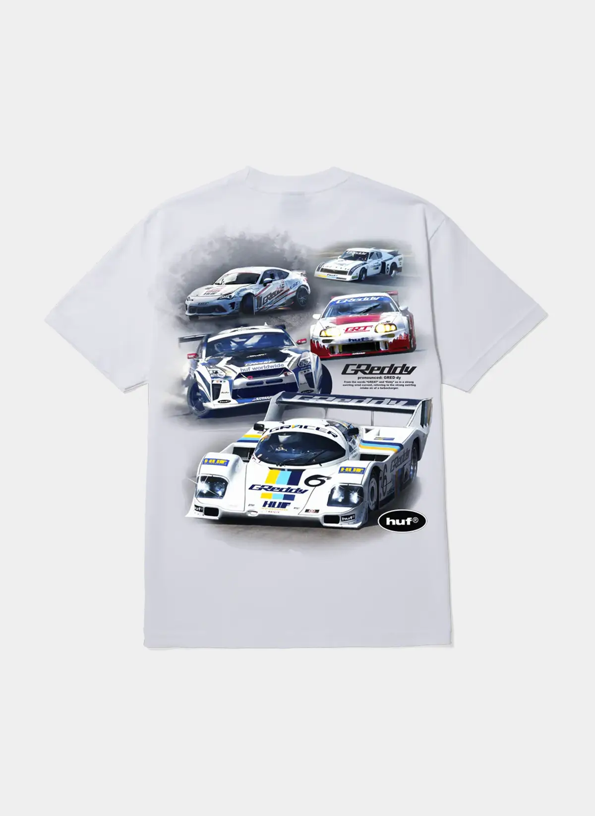 Футболка Greddy Showcase S/S Tee White