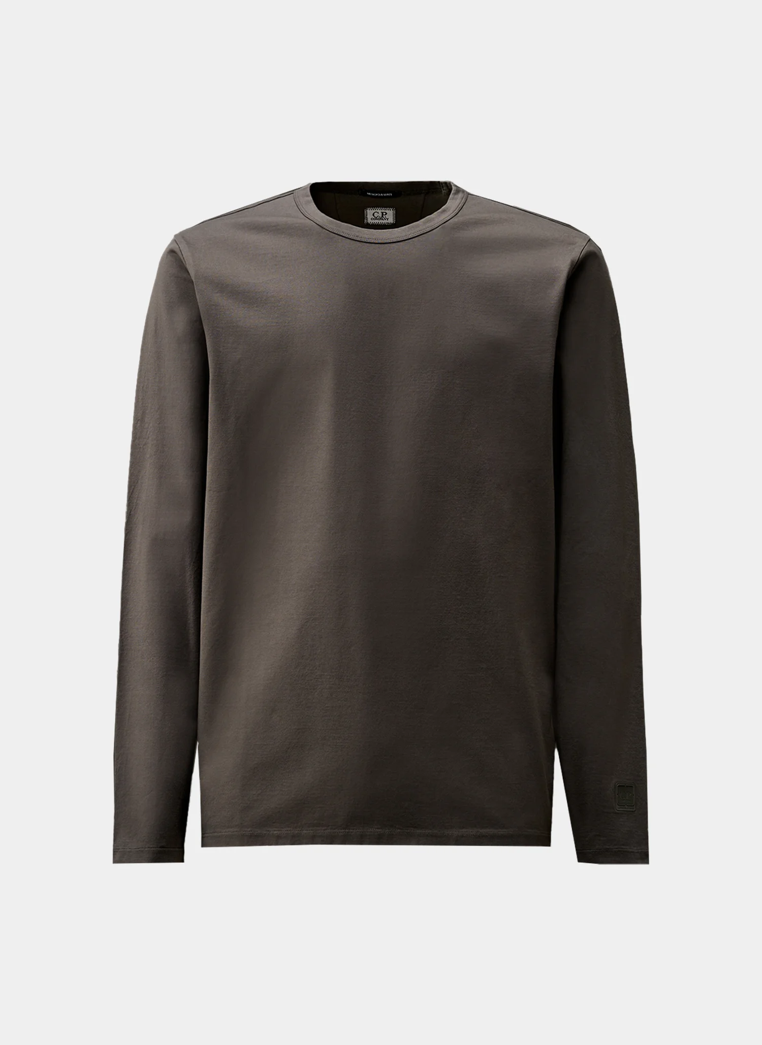Лонгслив Metropolis Series Mercerized Jersey Long Sleeve T-Shirt Gunmetal