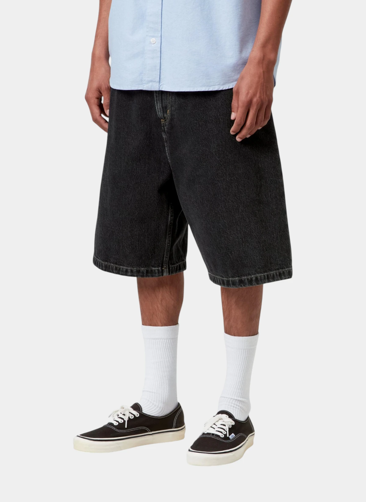 Шорты Brandon Short Black (Stone Washed)