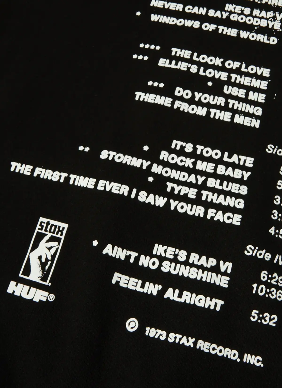 Худи Tahoe P/O Heavyweight Hoodie Black