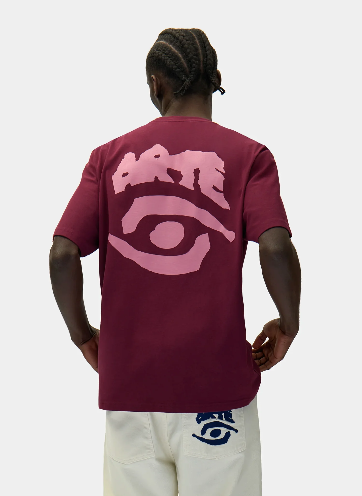 Футболка Eye Print T-shirt Bordeaux