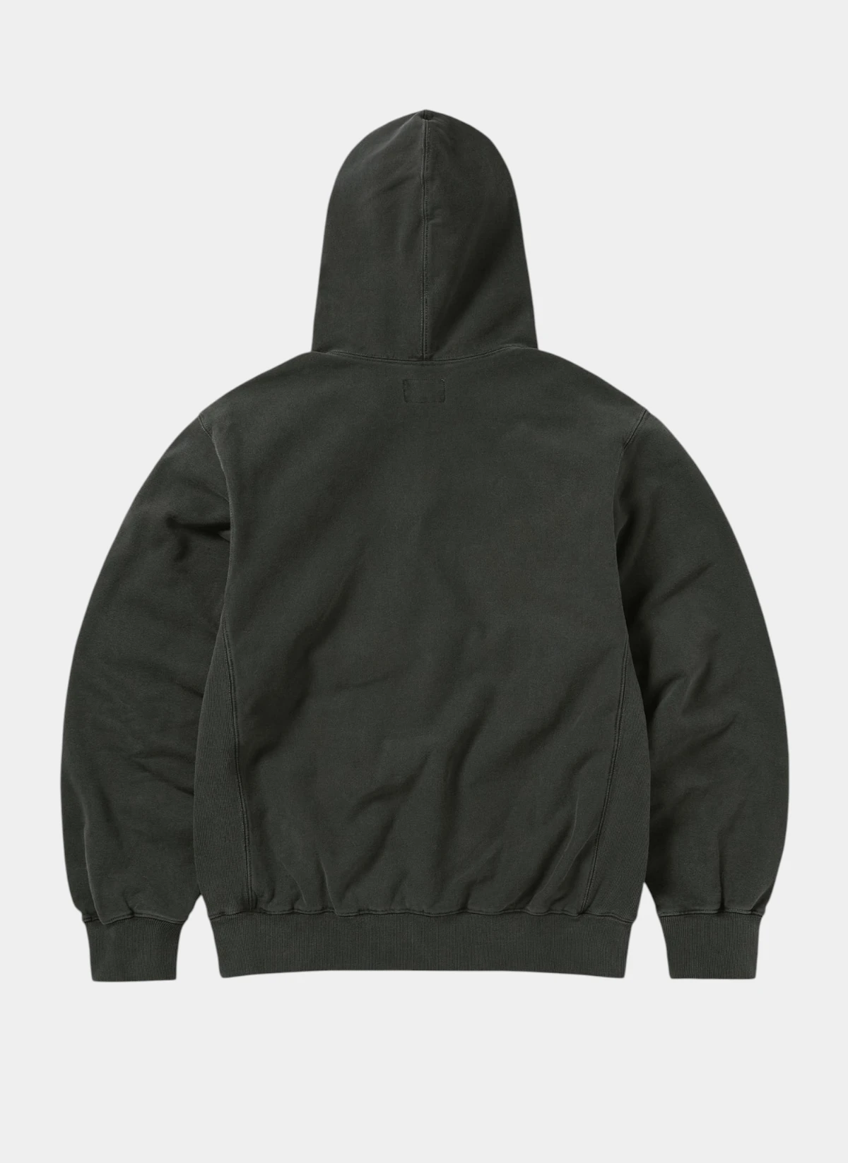 Худи Overdyed Embroidery Hoodie Charcoal