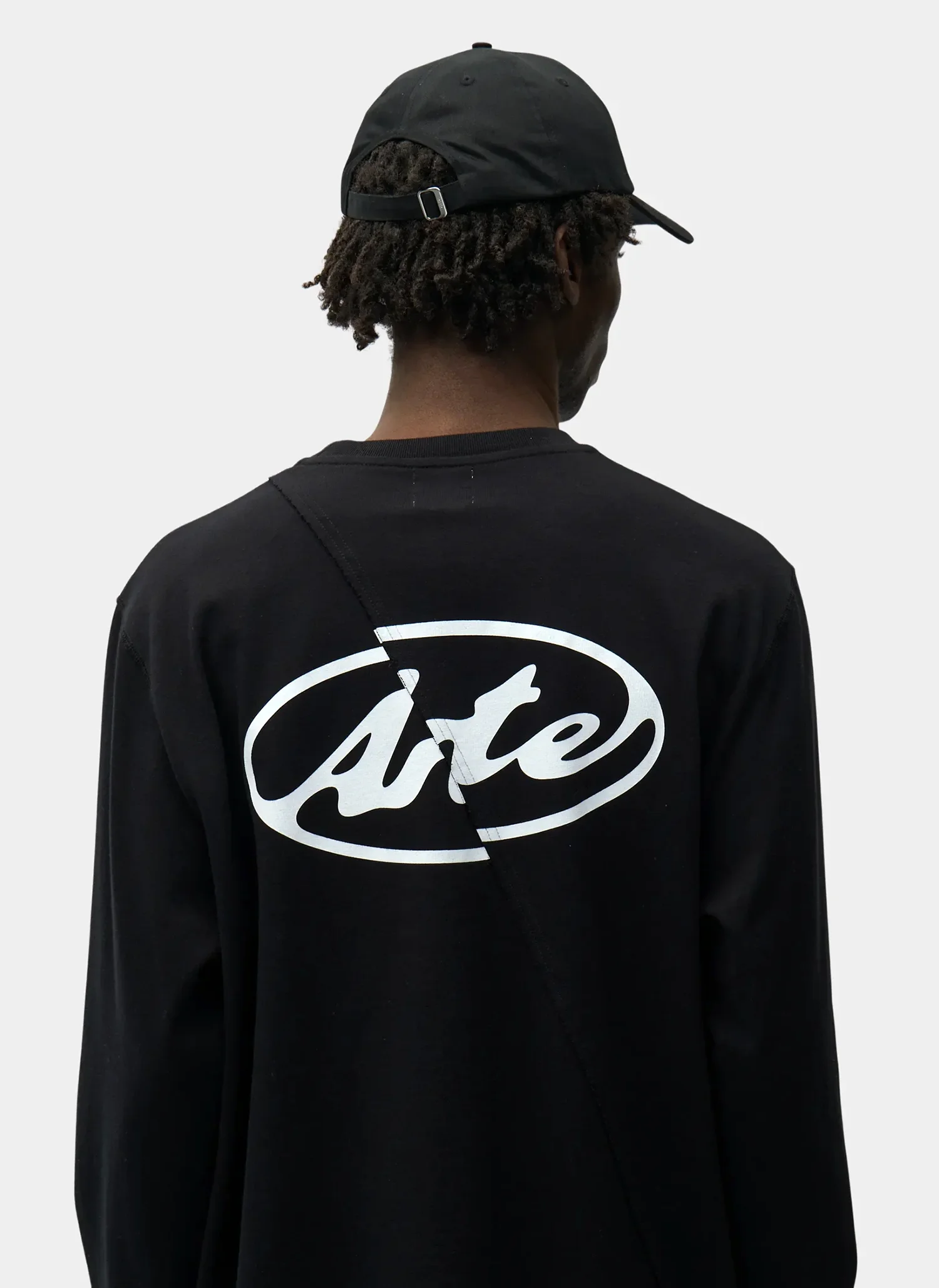 Лонгслив Back Circle Logo Longsleeve Black