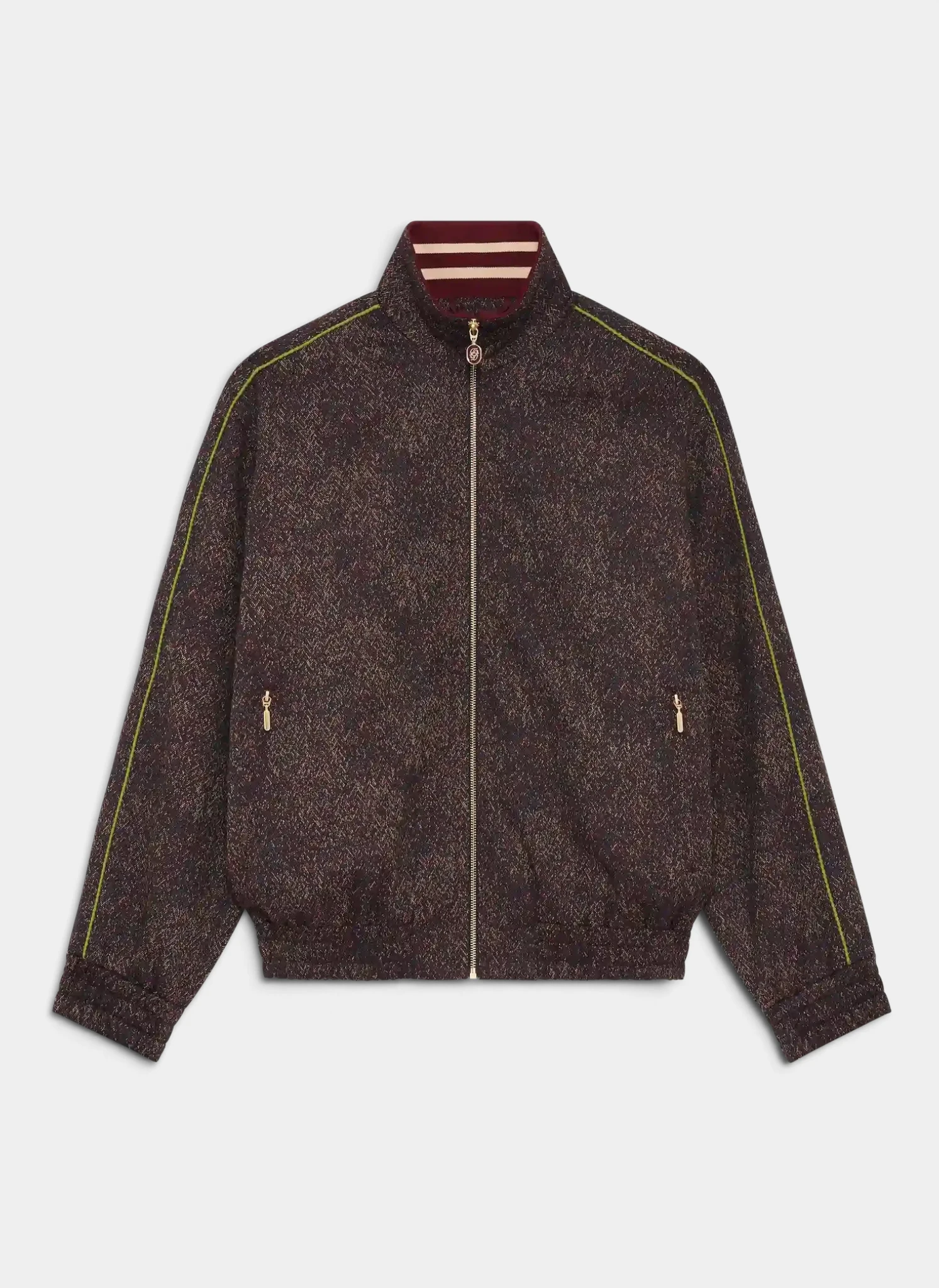 Олимпийка Tweed Trackjacket Burgundy
