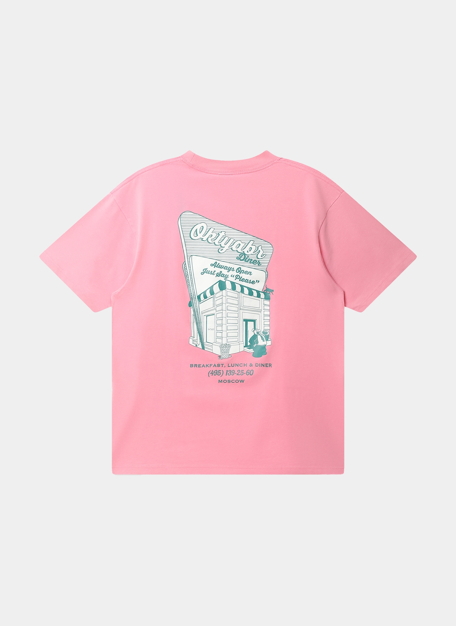 Футболка Diner Tee PINK