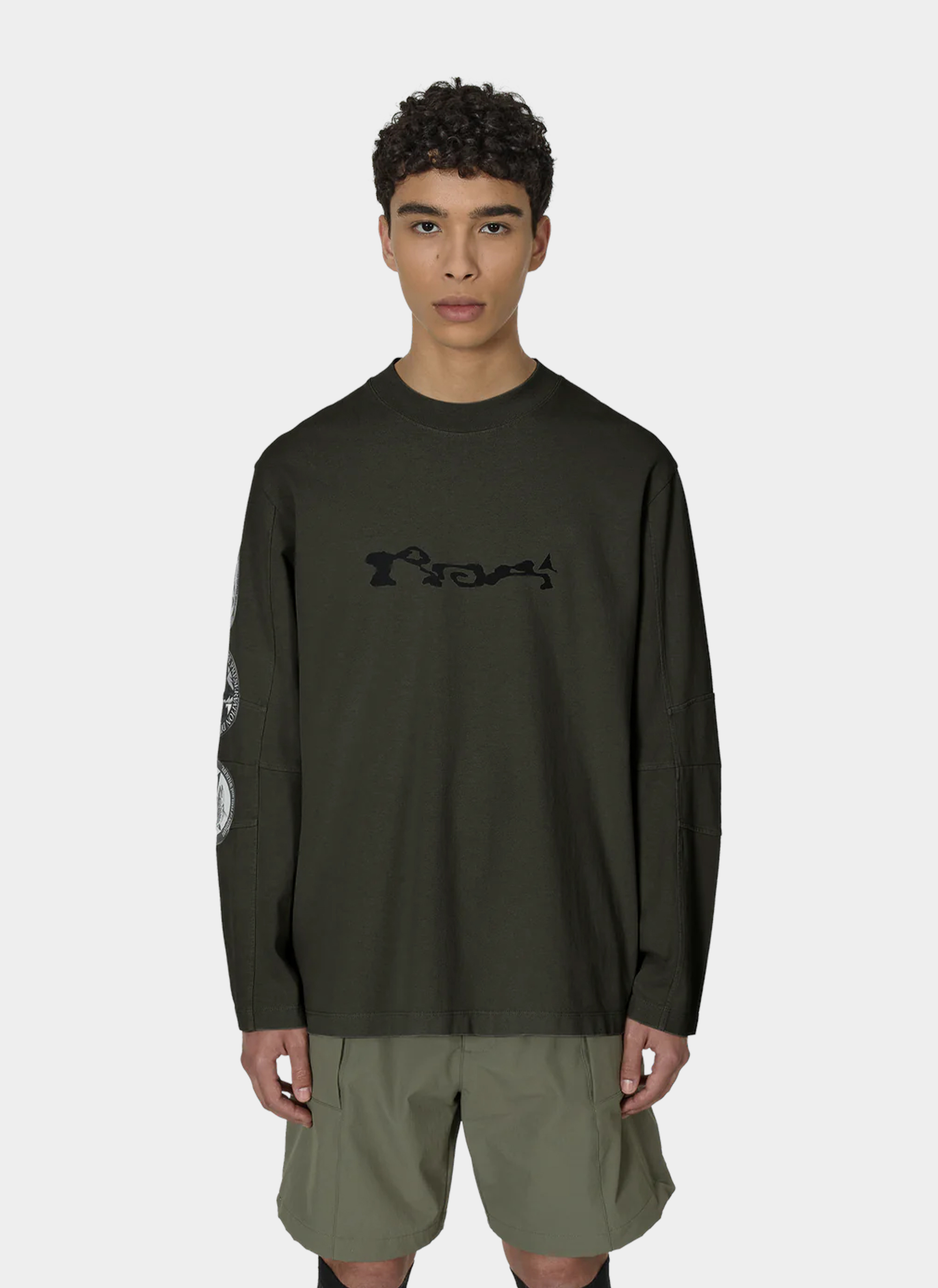 Лонгслив Division Long Sleeve Black Olive Лонгслив Division Long Sleeve Black Olive
