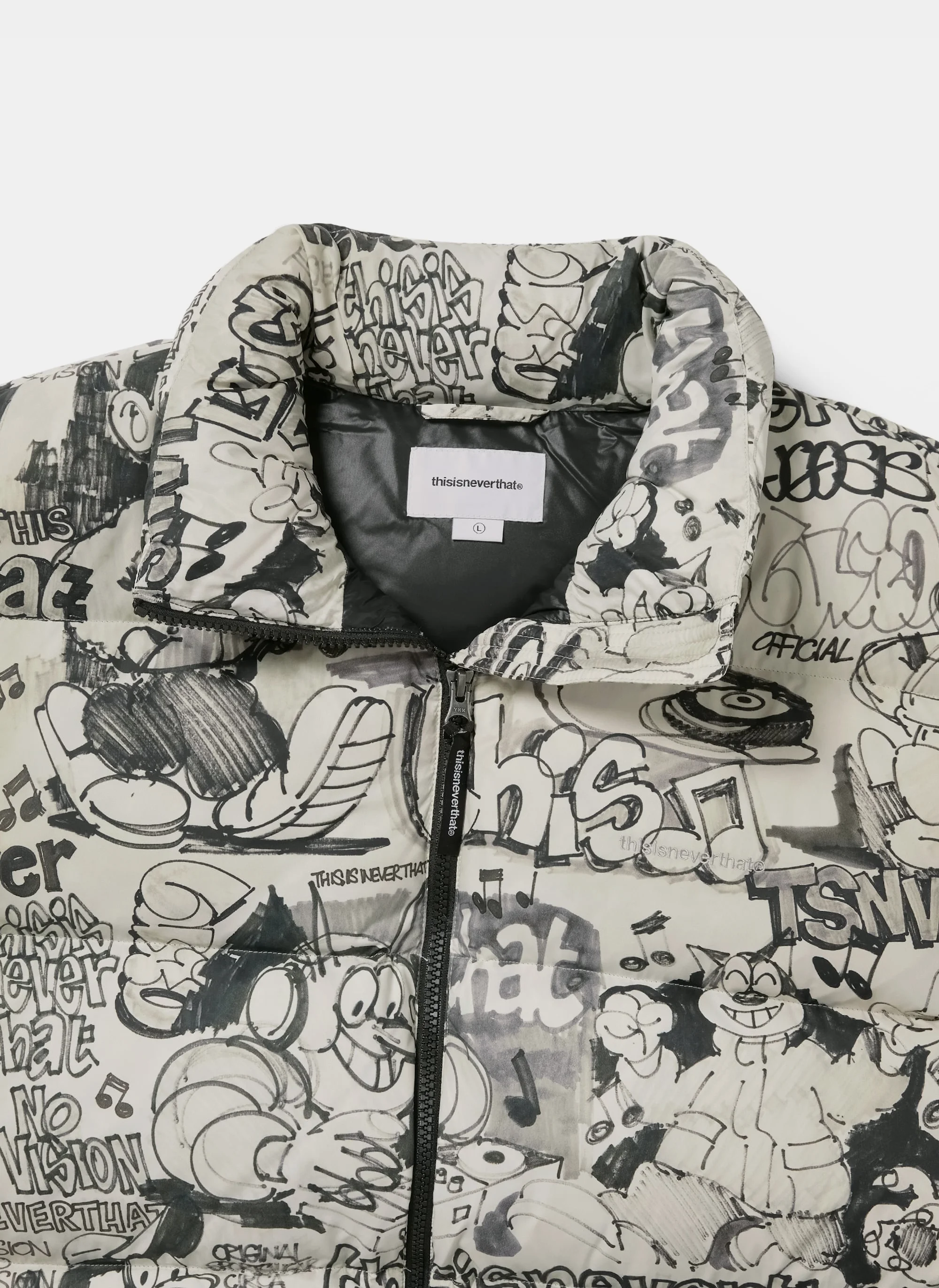 Пуховик TNT PERTEX T Down Jacket Graffiti