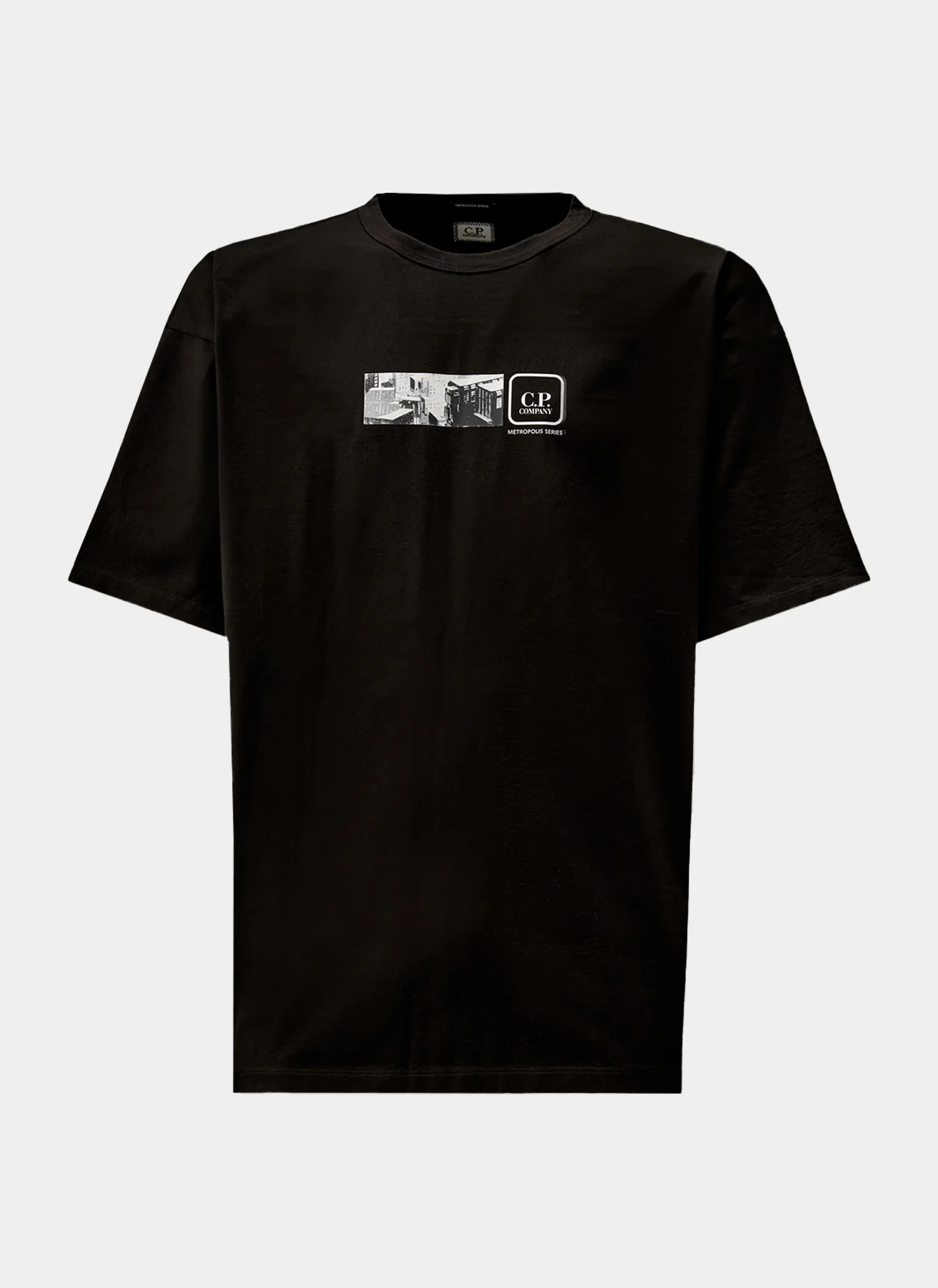 Футболка Metropolis Series Mercerized Jersey Long Sleeve T-Shirt Black