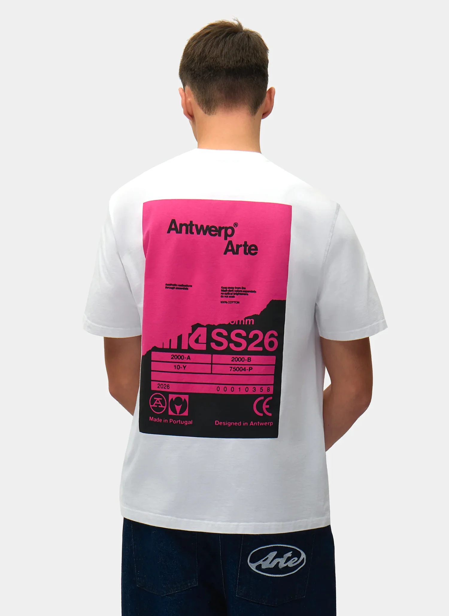 Футболка Back Poster T-shirt White