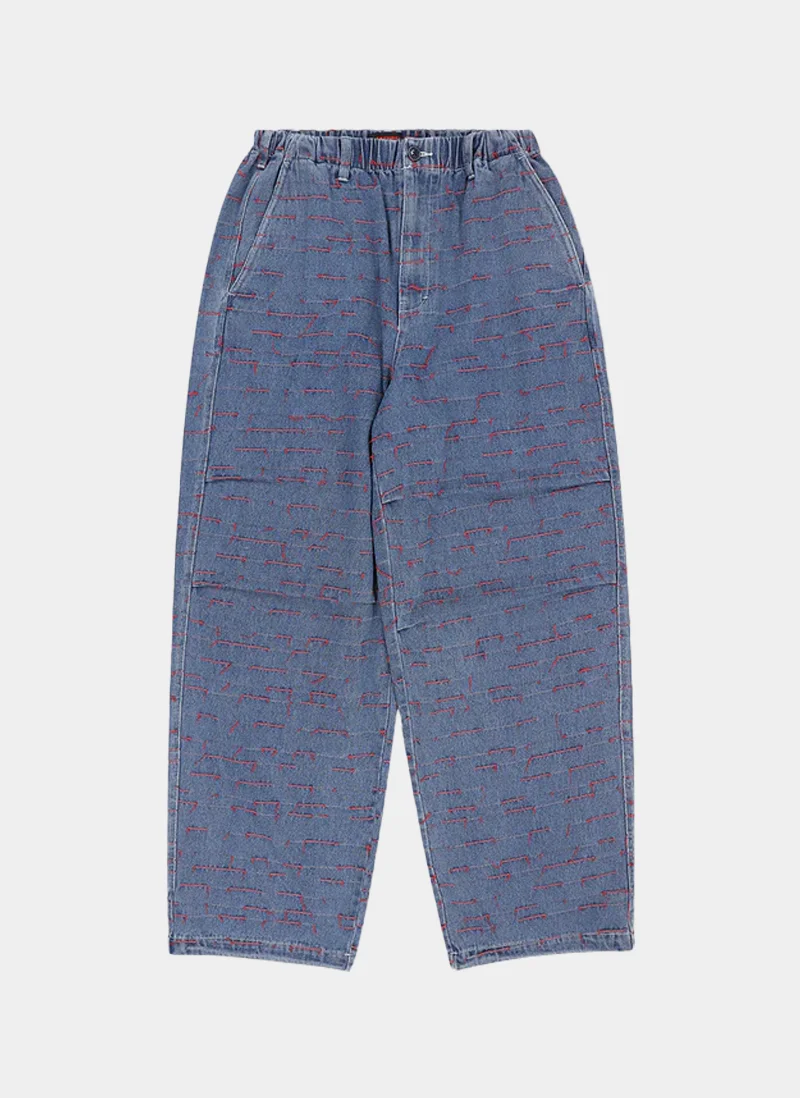 Джинсы Strokes Denim Parachute Pants  Indigo