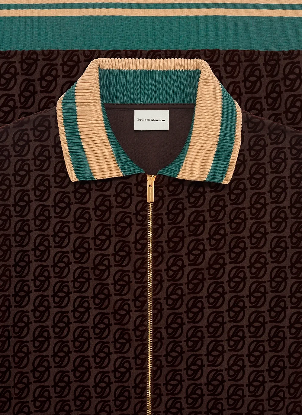 Олимпийка La Track Jacket Monogramme Dark Brown