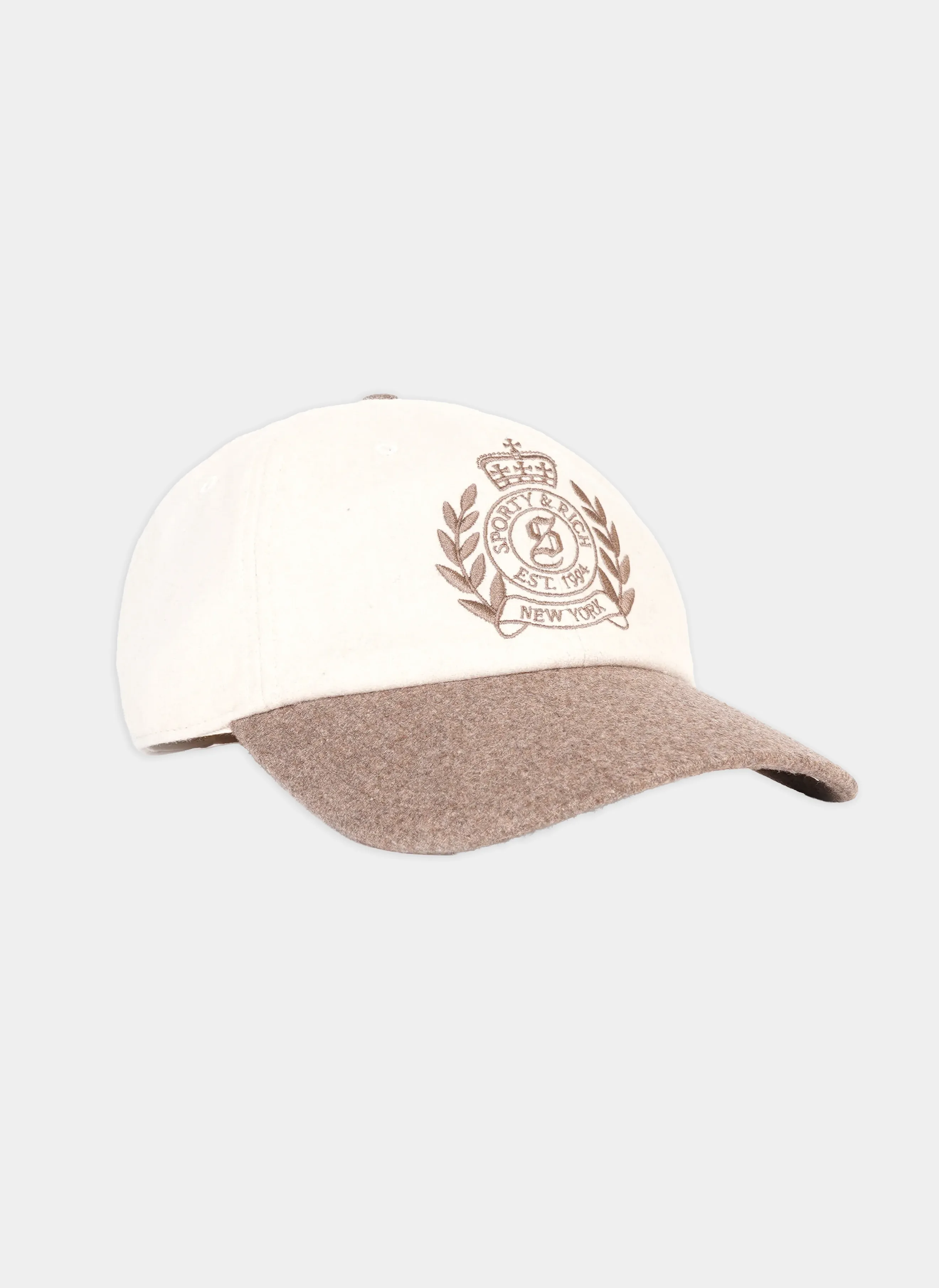 Кепка NY Crest Wool Hat Ecru/Toffee