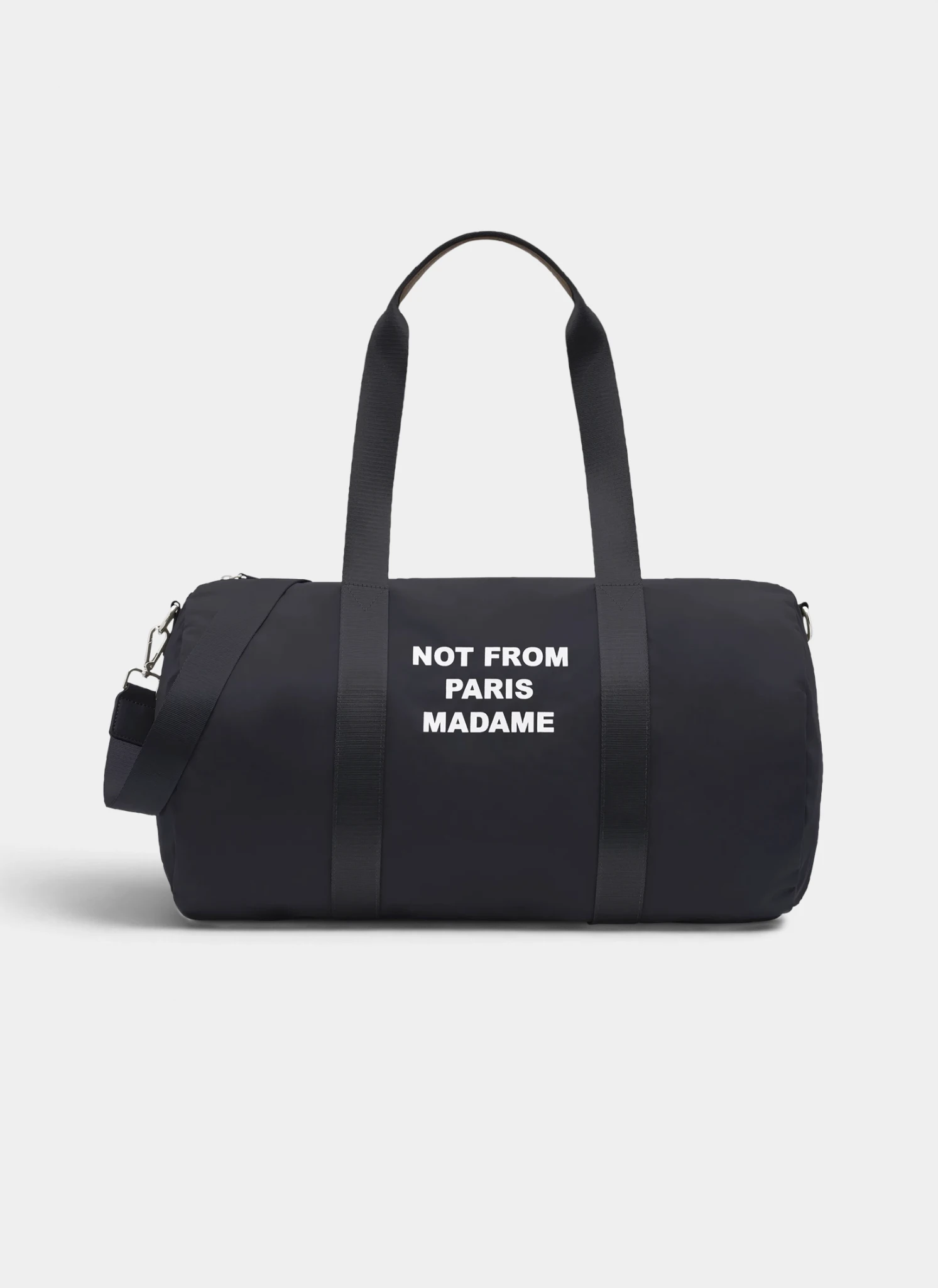 Сумка Nylon Slogan Gym Bag Black