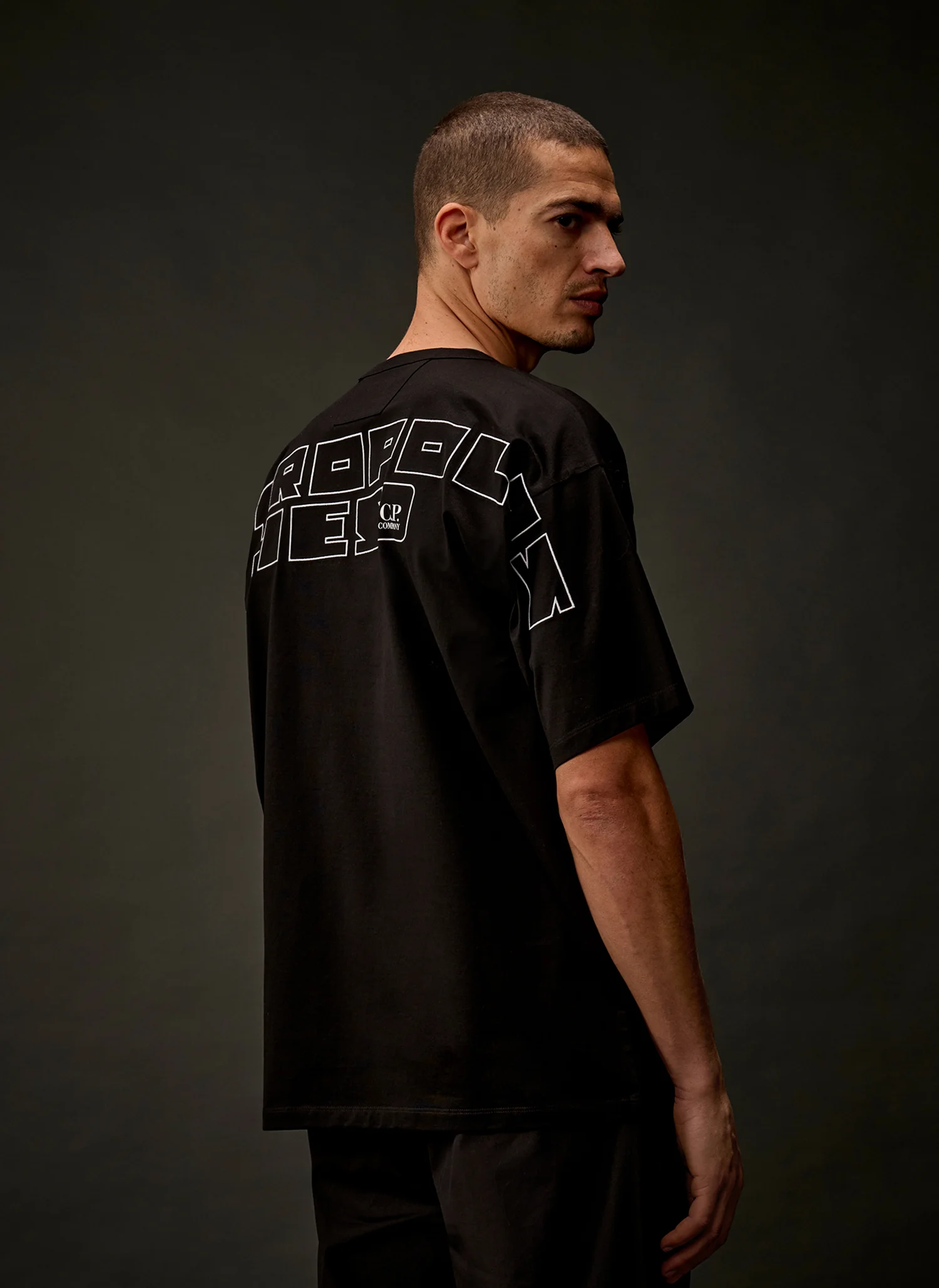 Футболка Metropolis Series Mercerized Jersey Long Sleeve T-Shirt Black