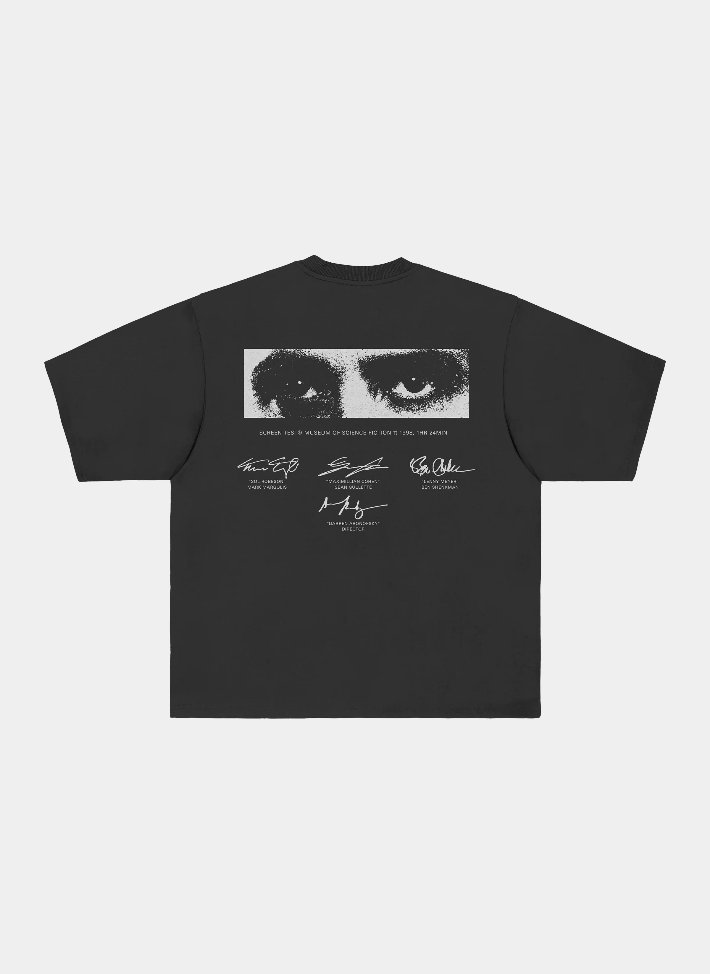 Футболка Cohen T-Shirt Garment Dyed Black