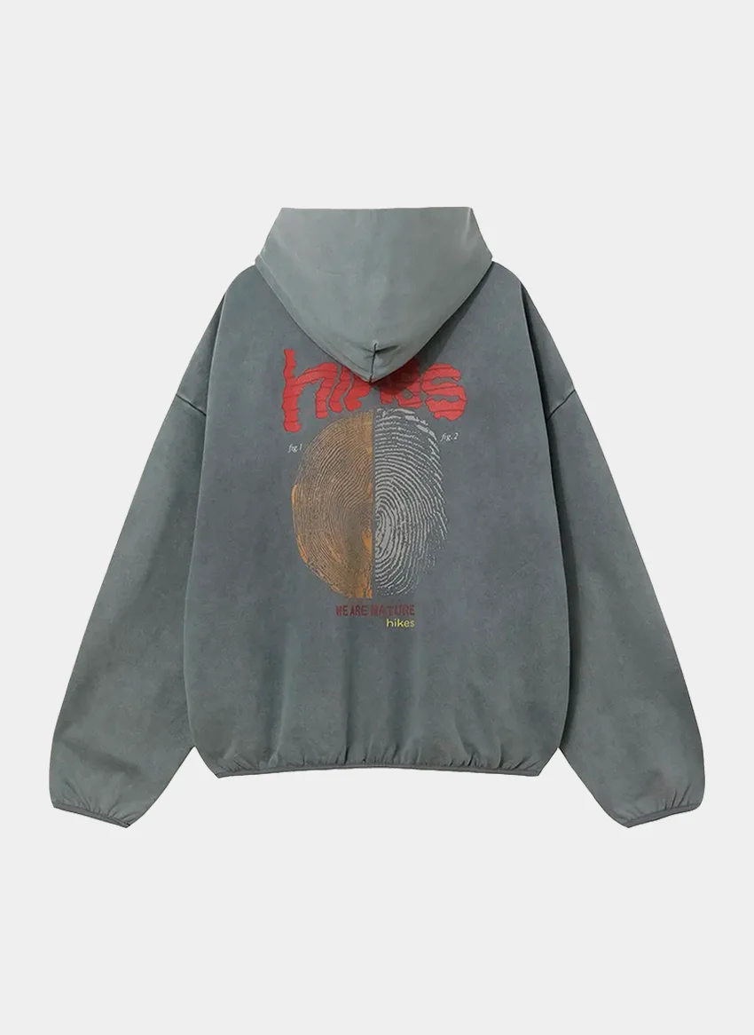 Худи Fingerprint Hood Grey