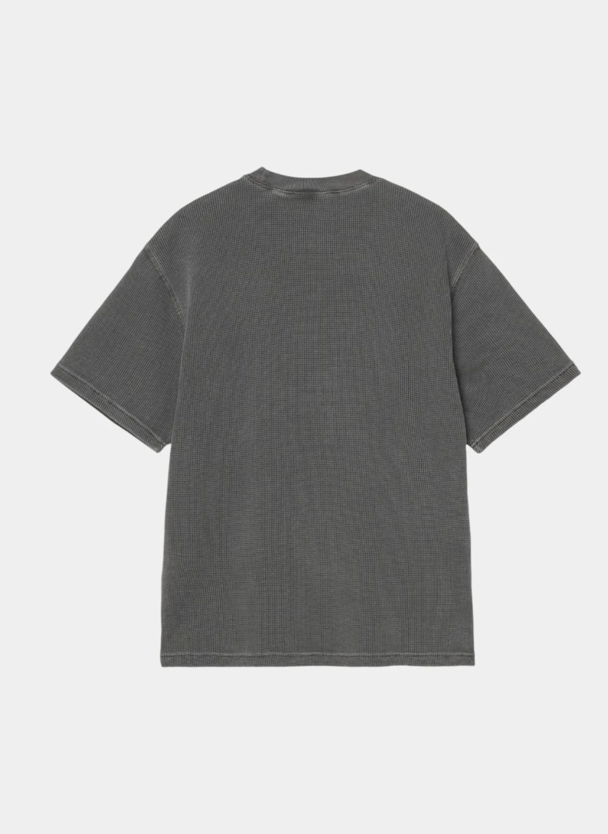 Футболка S/S Nelson Waffle T-Shirt Black (Garment Dyed)