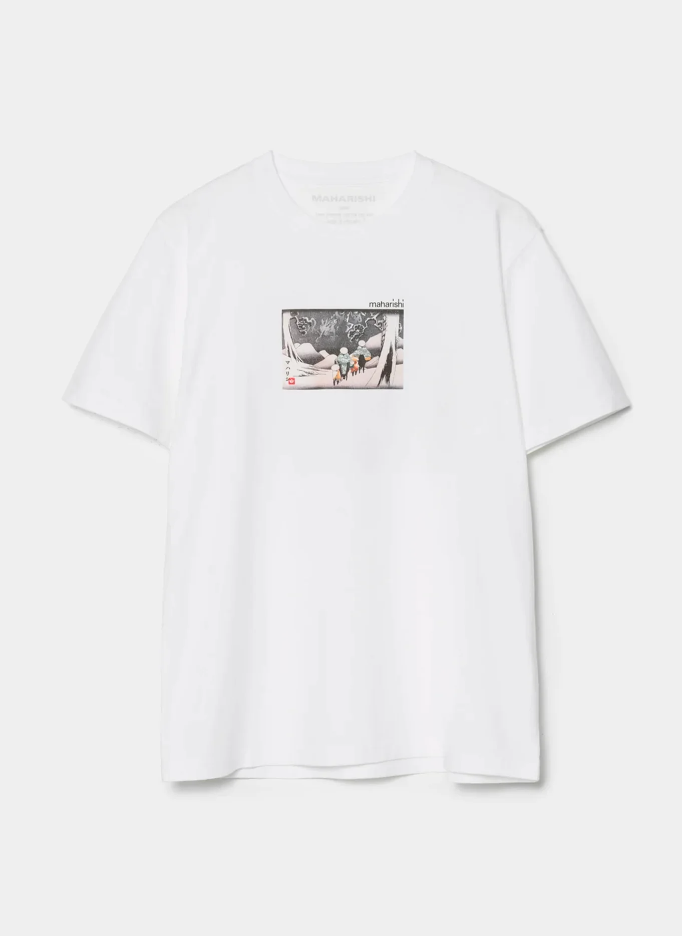 Футболка Travellers In Snow T-Shirt  White