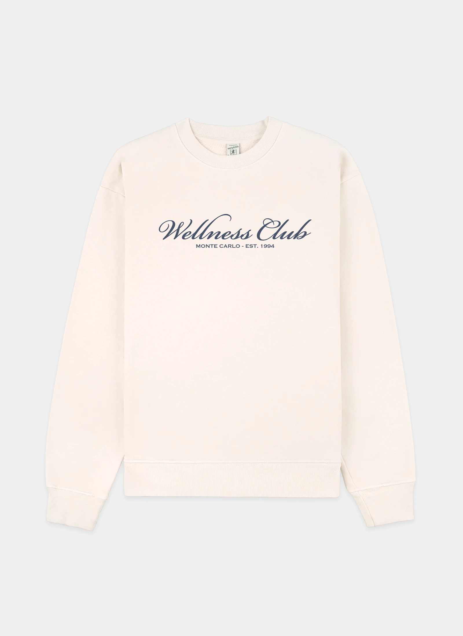 Свитшот Wellness Club MC Emboirdered Crewneck Cream