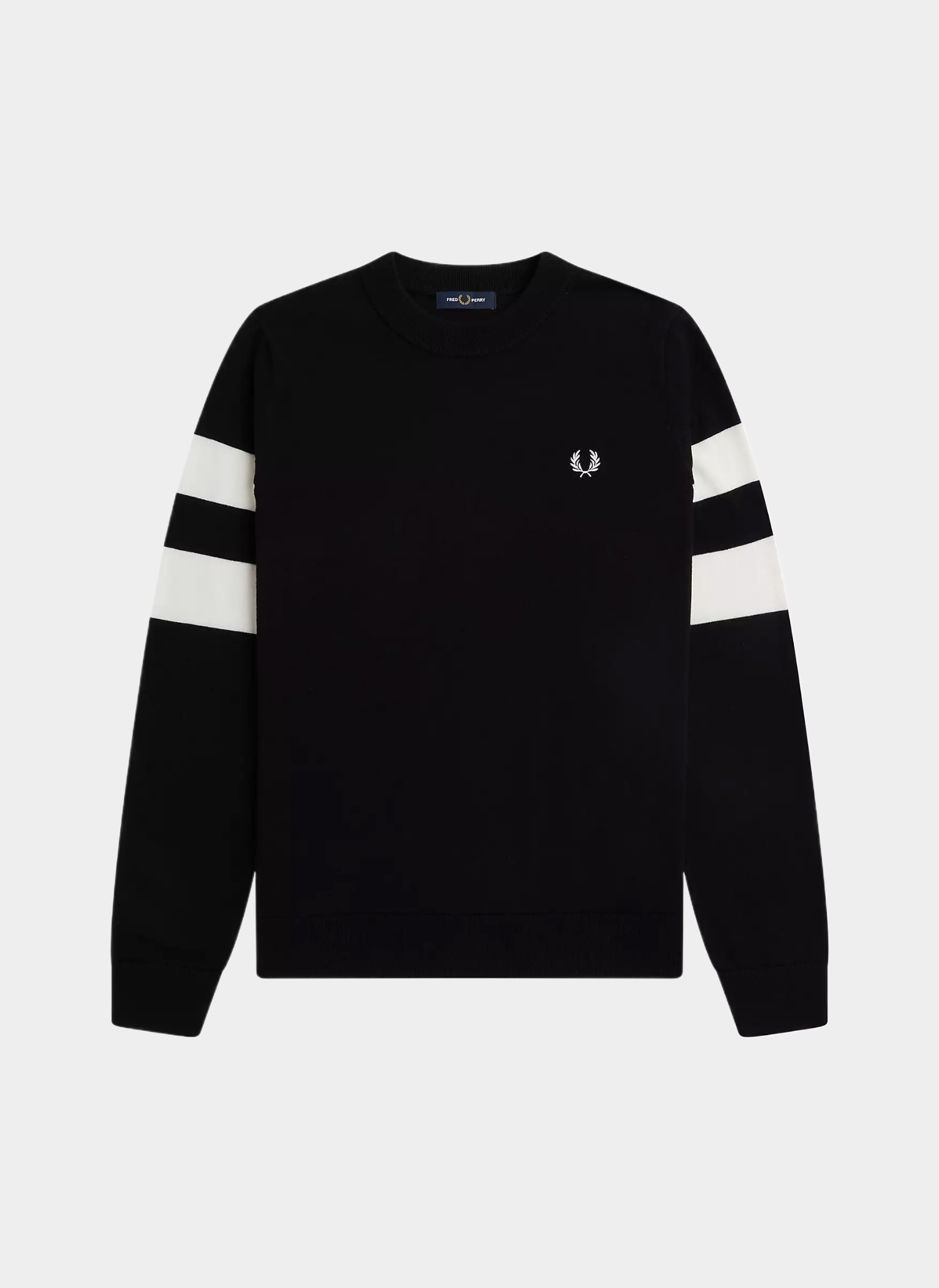 Свитер ‘Tipped Sleeve Jumper’ Black