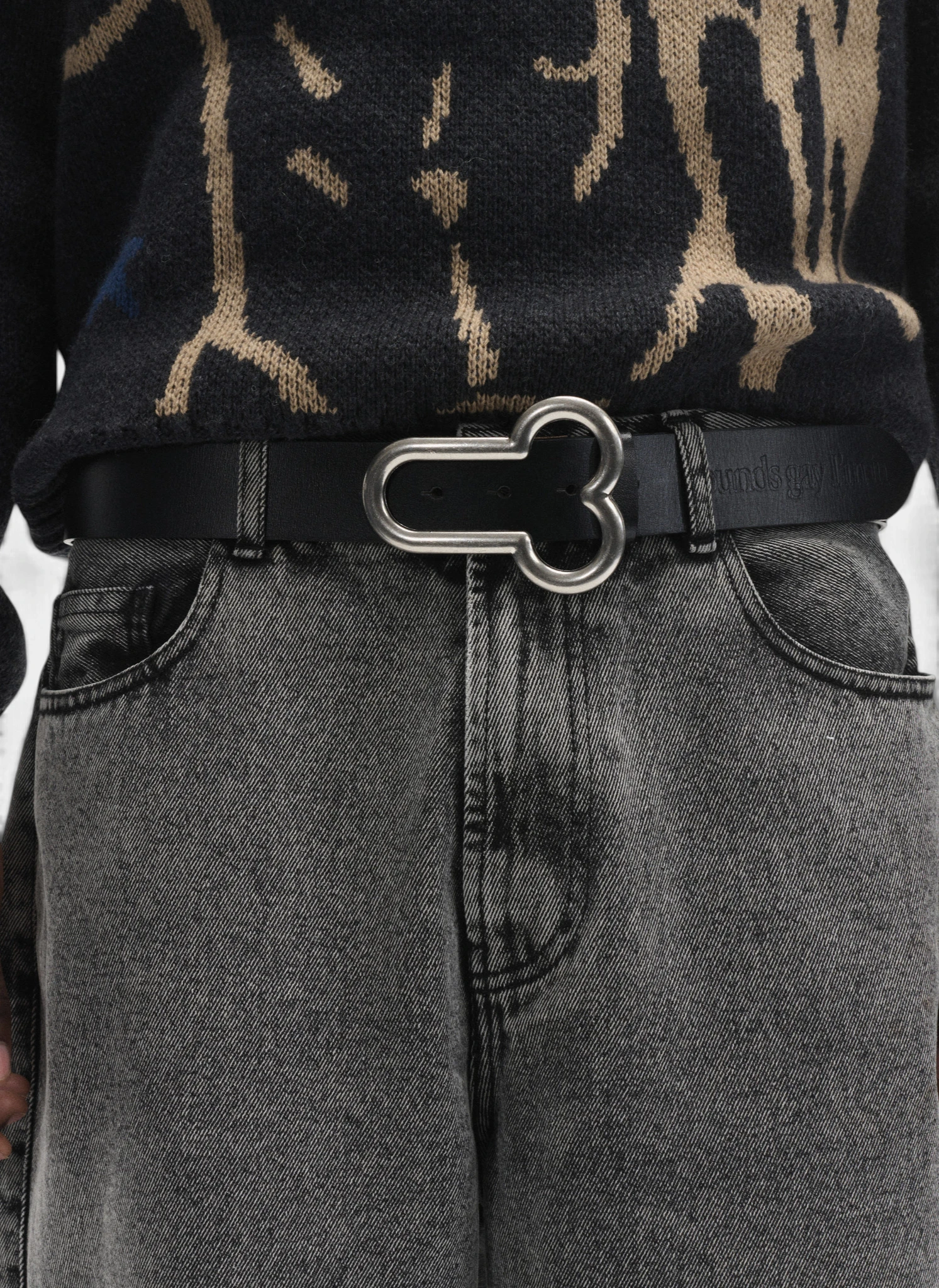 Ремень Below the Belt Belt Black