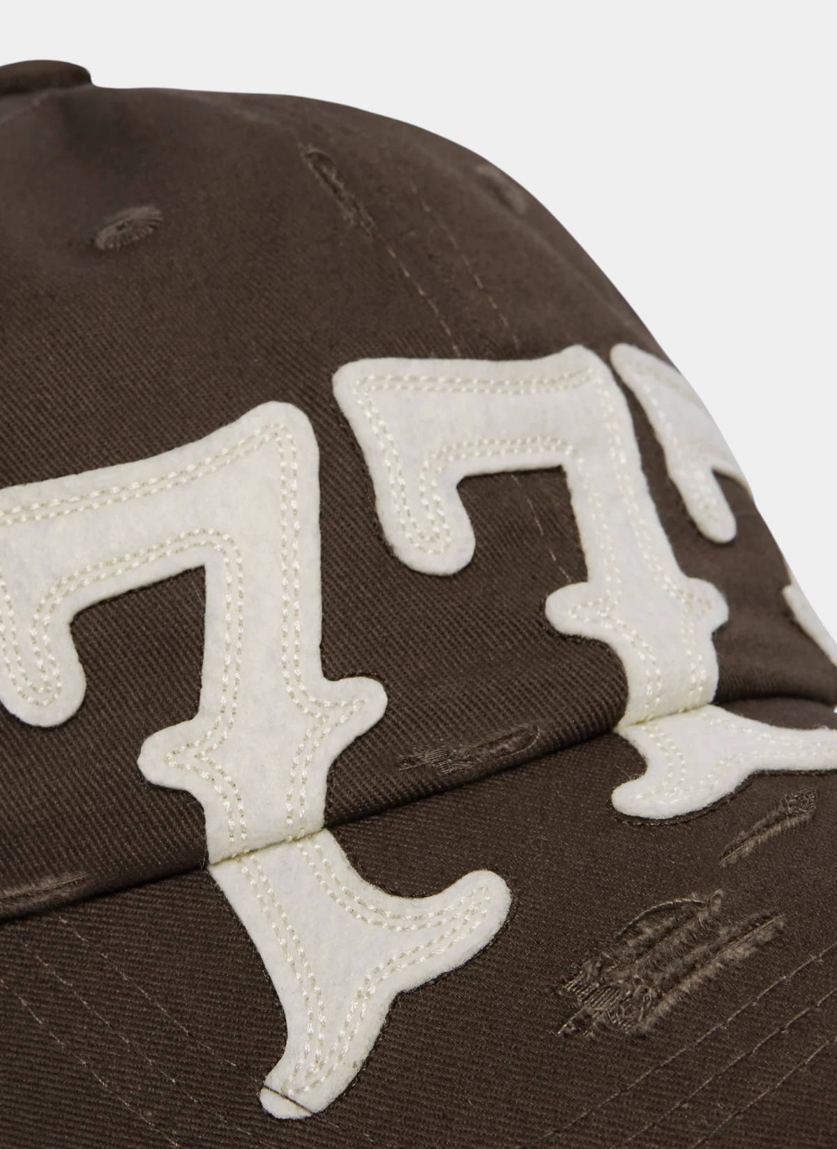 Кепка 777 Dad Cap Brown