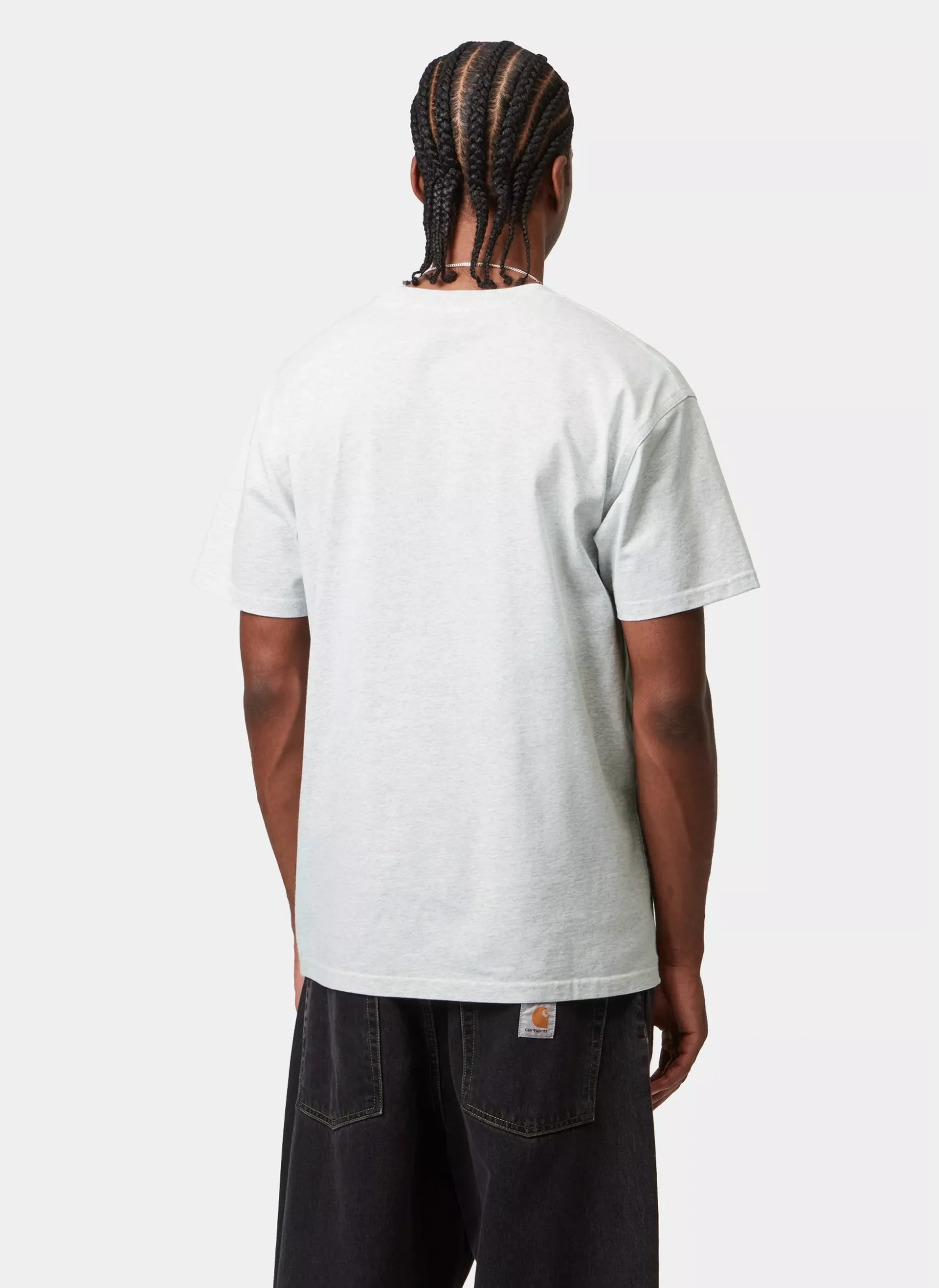 Футболка S/S American Script T-Shirt Ash Heather