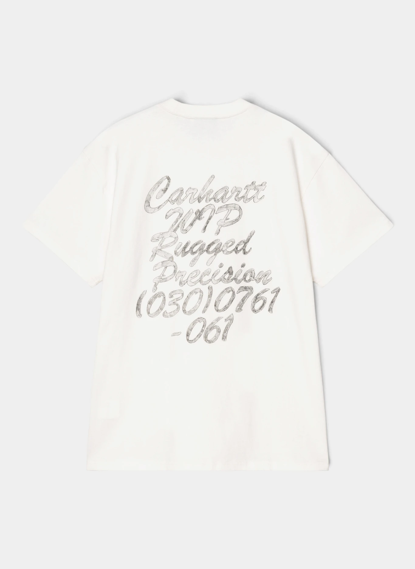 Футболка S/S Hatching Script T-Shirt Wax (Garment Dyed)