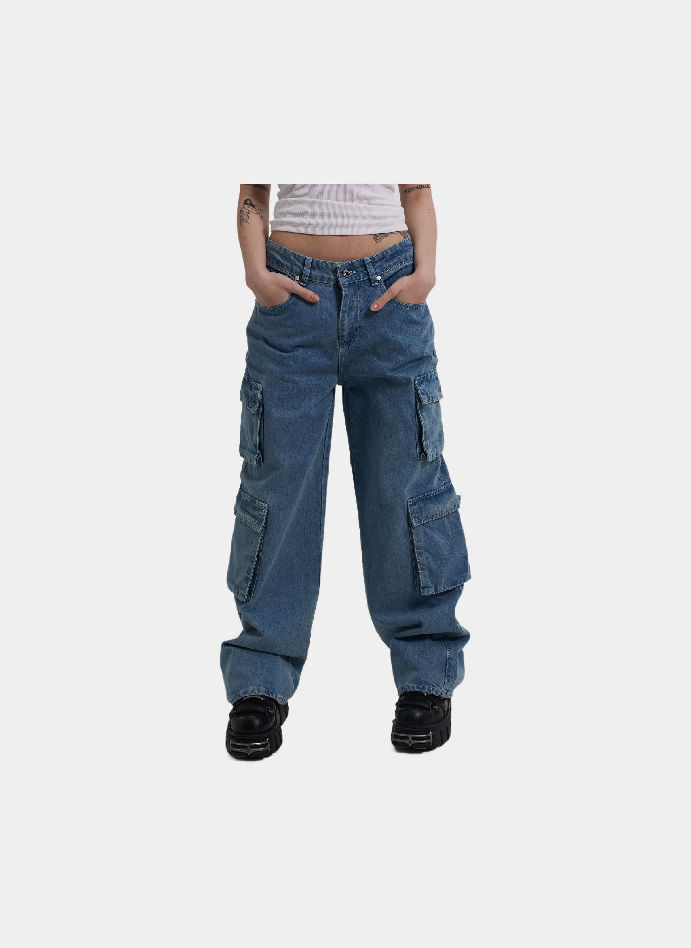 Джинсы женские ‘Release Combat’ Light Blue Джинсы женские ‘Release Combat’ Light Blue