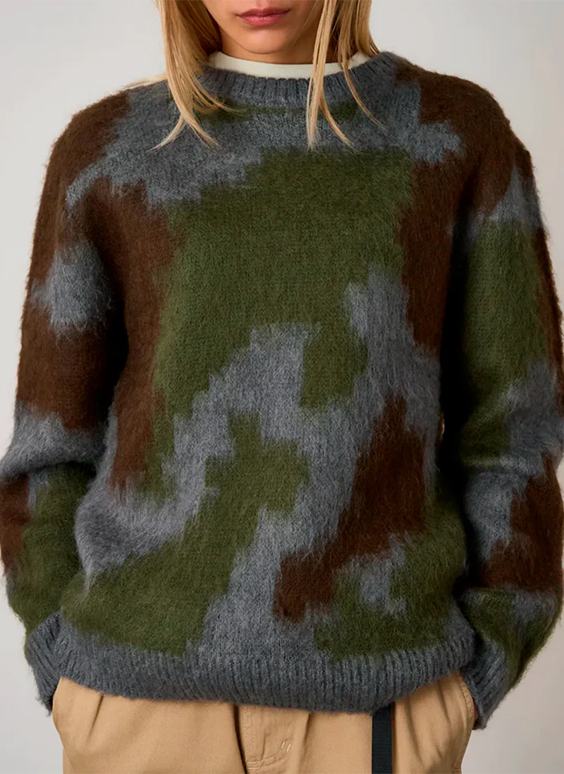 Свитер Mohair Sweater Jungle Digi Camo