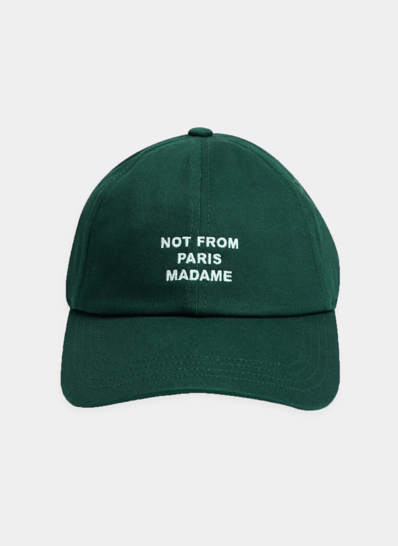 Кепка La Casquette Slogan Dark Green