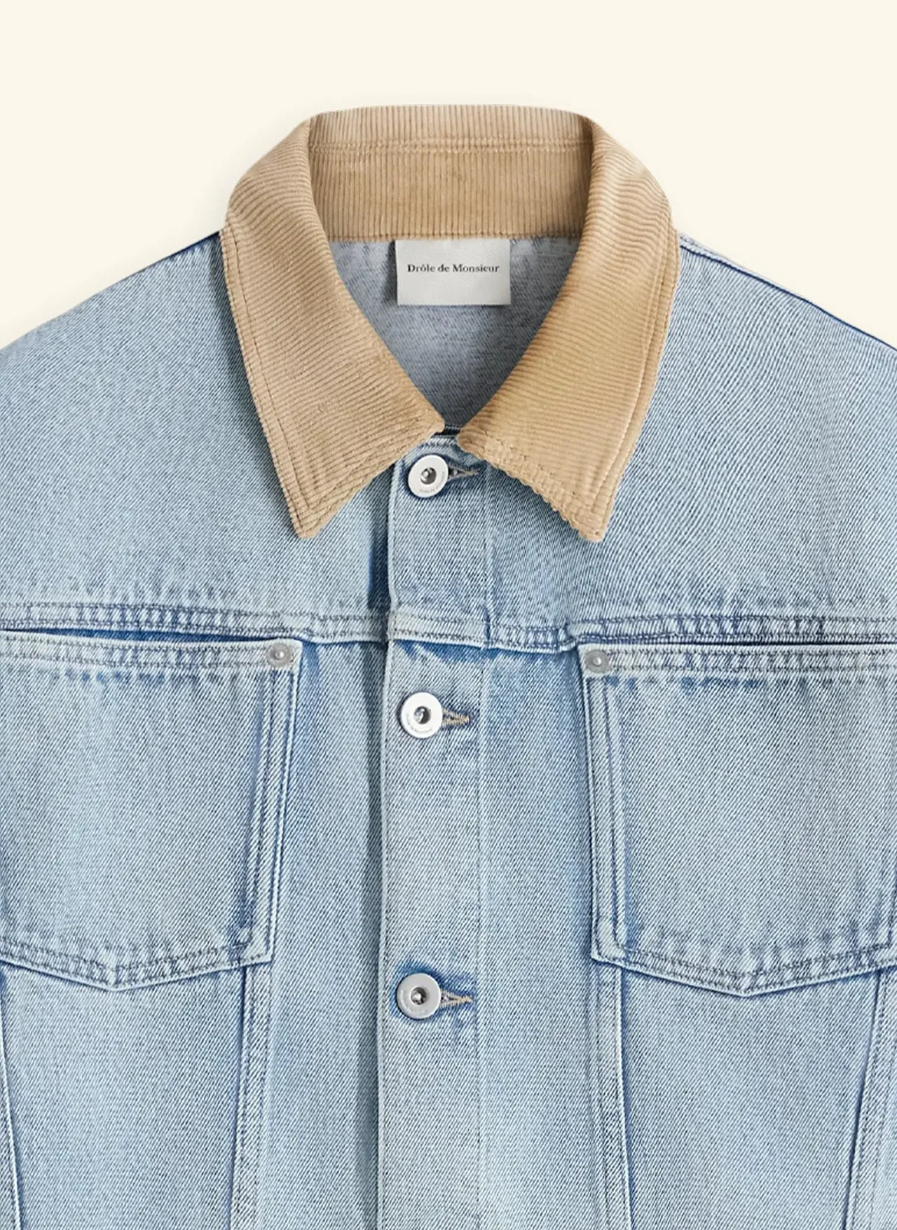 Куртка ‘La Veste Jean Délavée’ Light Blue
