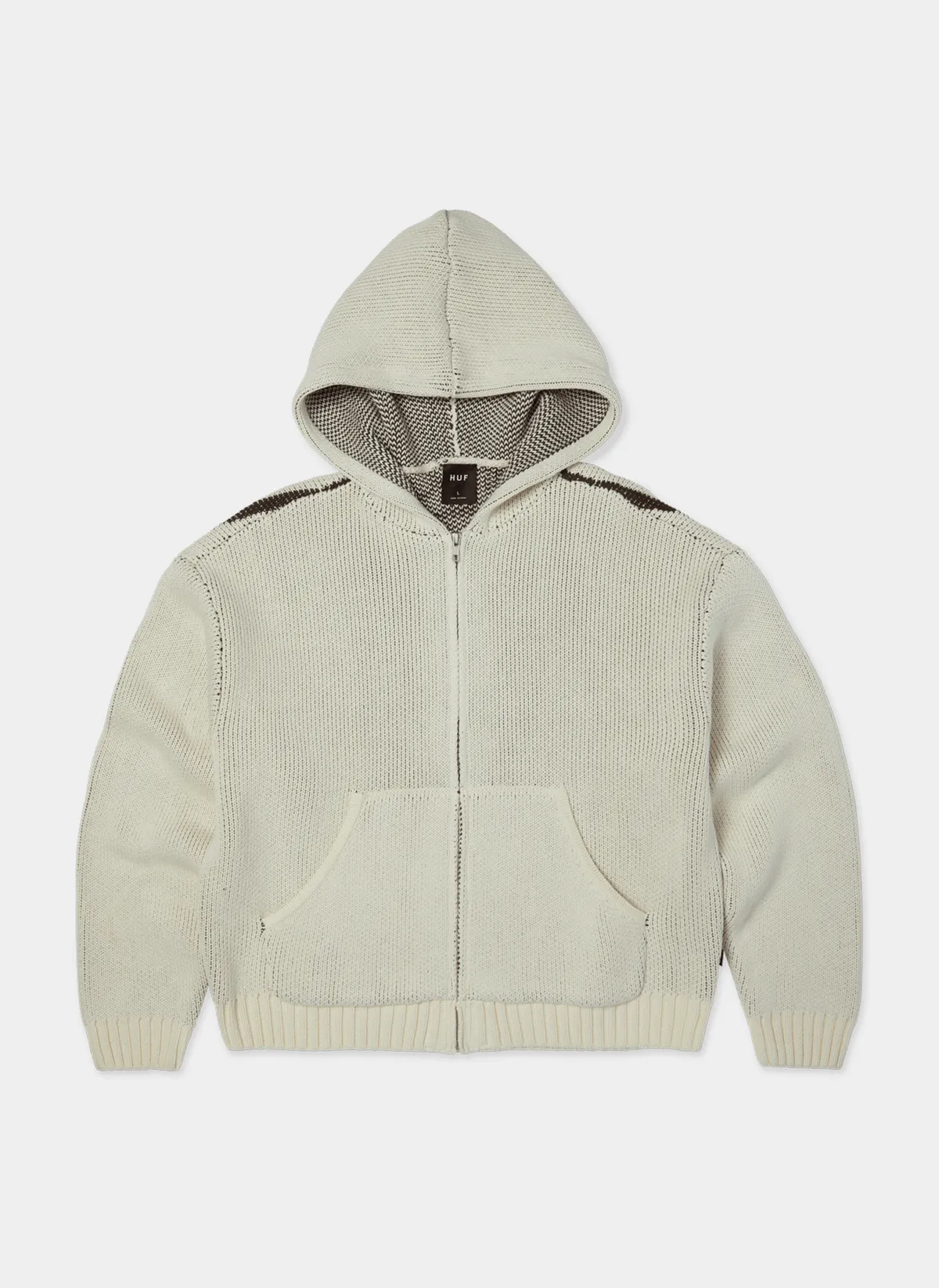 Худи На Молнии Token Zip Hooded Sweater Bleach