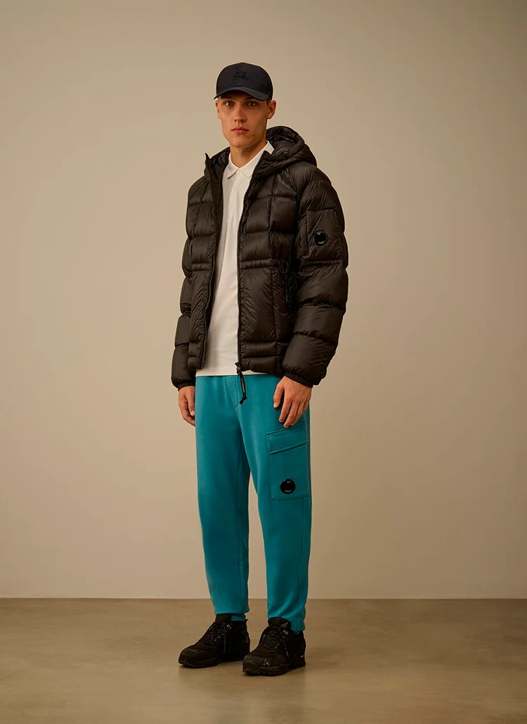 Пуховик D.D. Shell Hooded Down Puffer Jacket Black