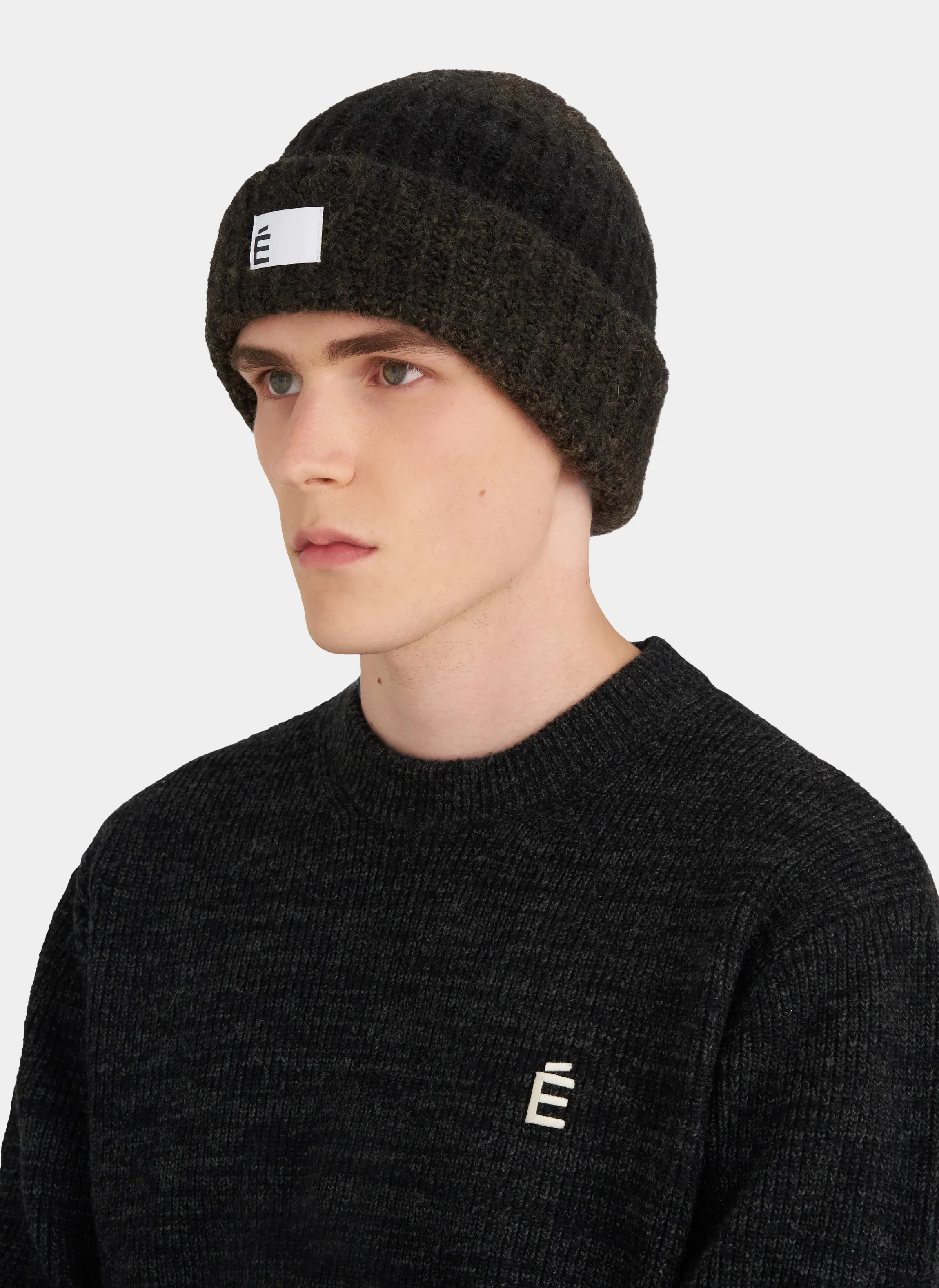 Шапка Alpaca Beanie Charcoal