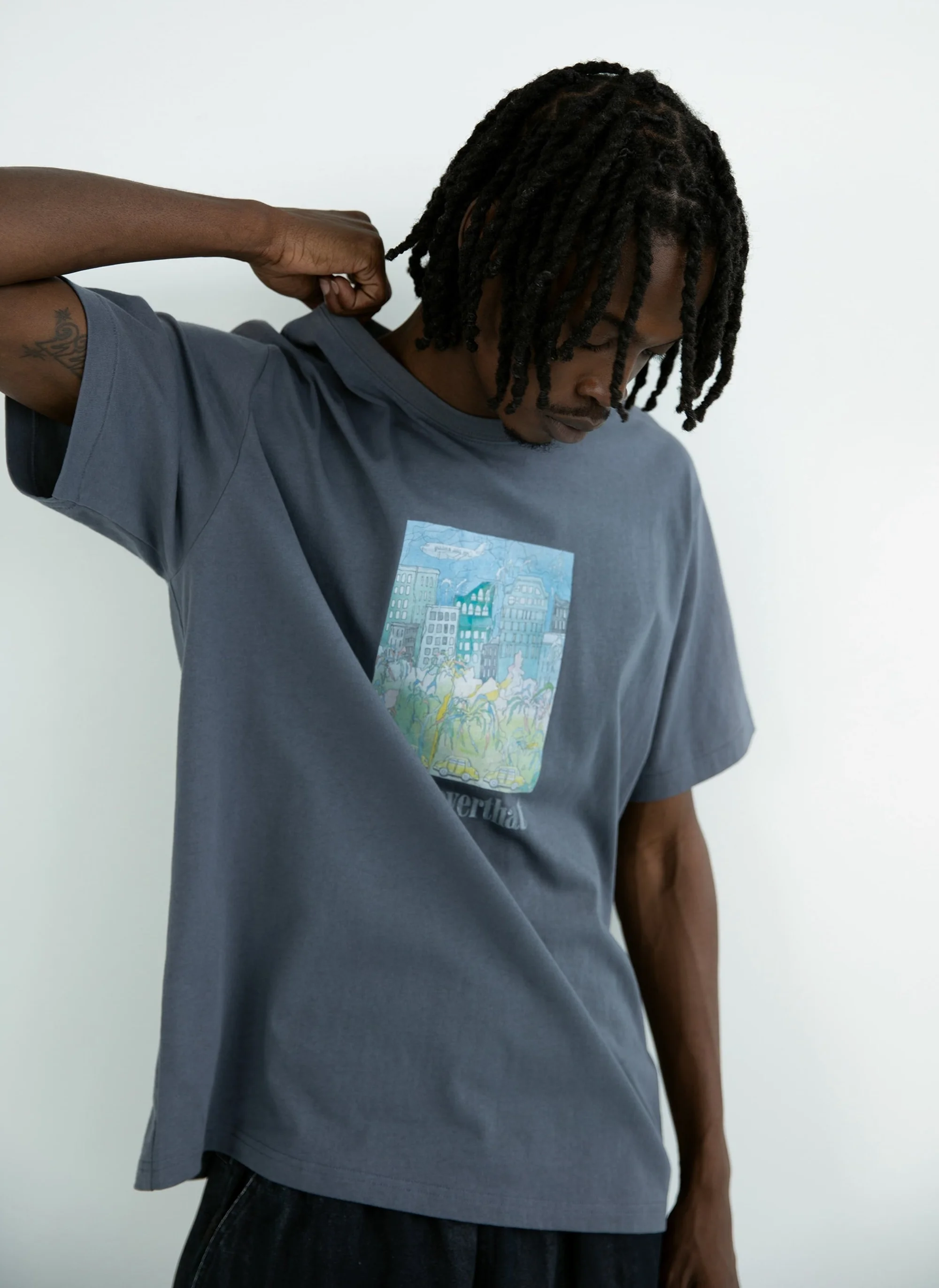 Футболка TNT City & Park Tee Dark Grey