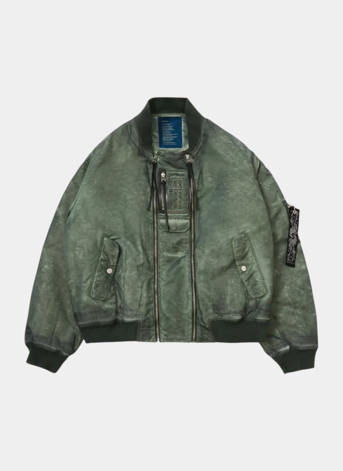 Бомбер Railroad Bomber Jacket Green