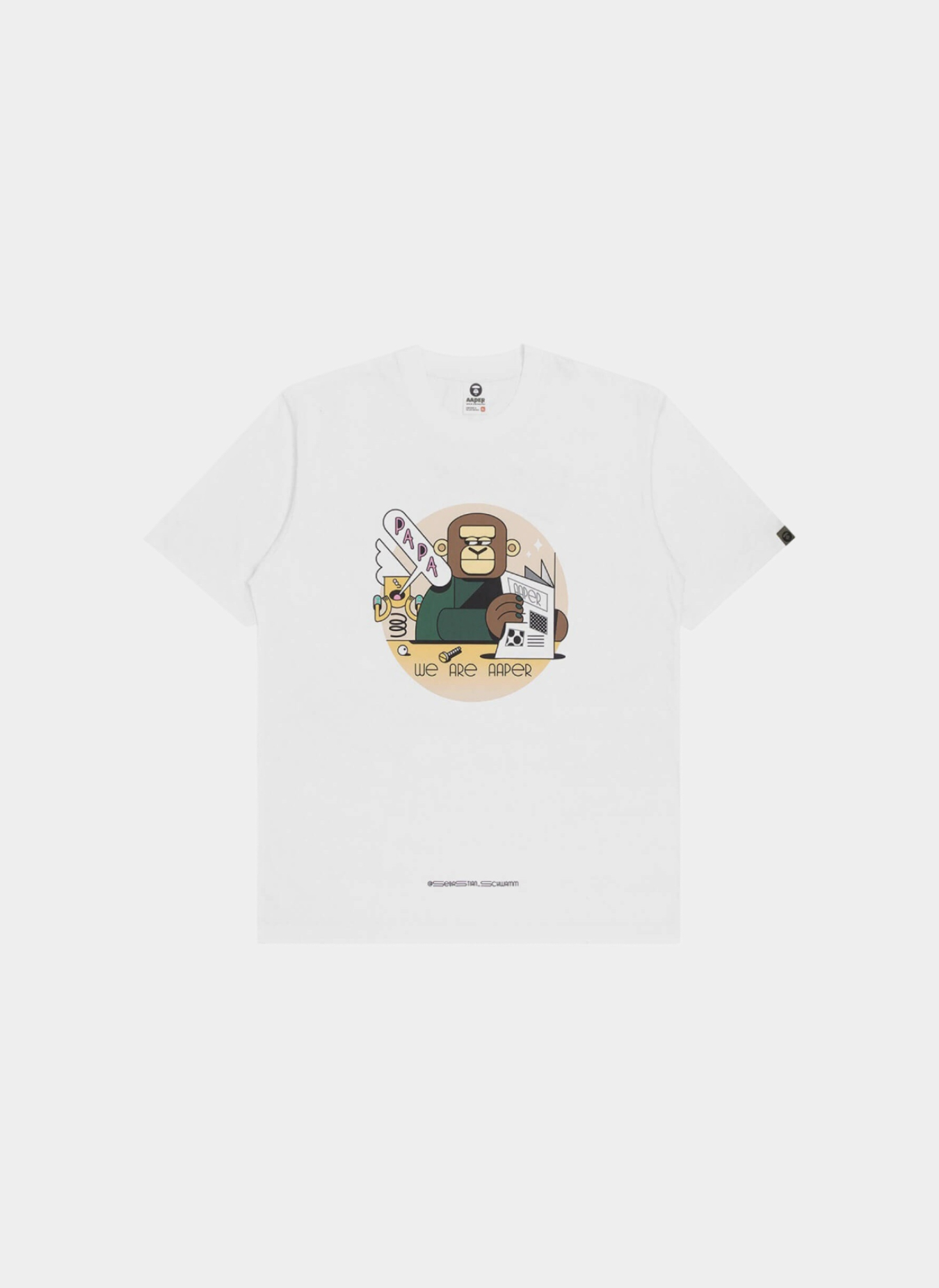 SEBASTIAN SCHWAMM PAPA TEE SEBASTIAN SCHWAMM PAPA TEE
