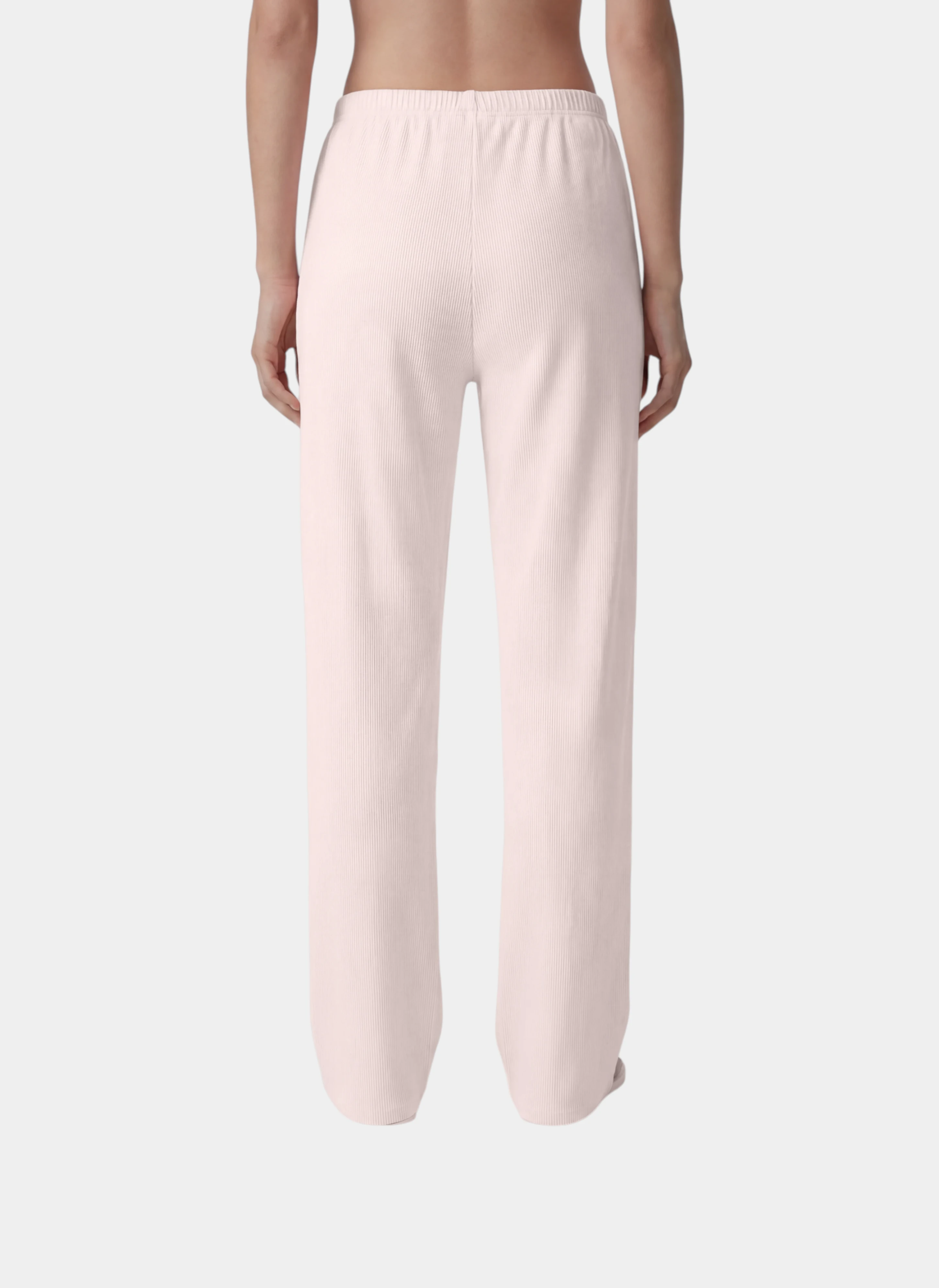 Брюки Signature Logo Ribbed House Pant Clear Pink/Black