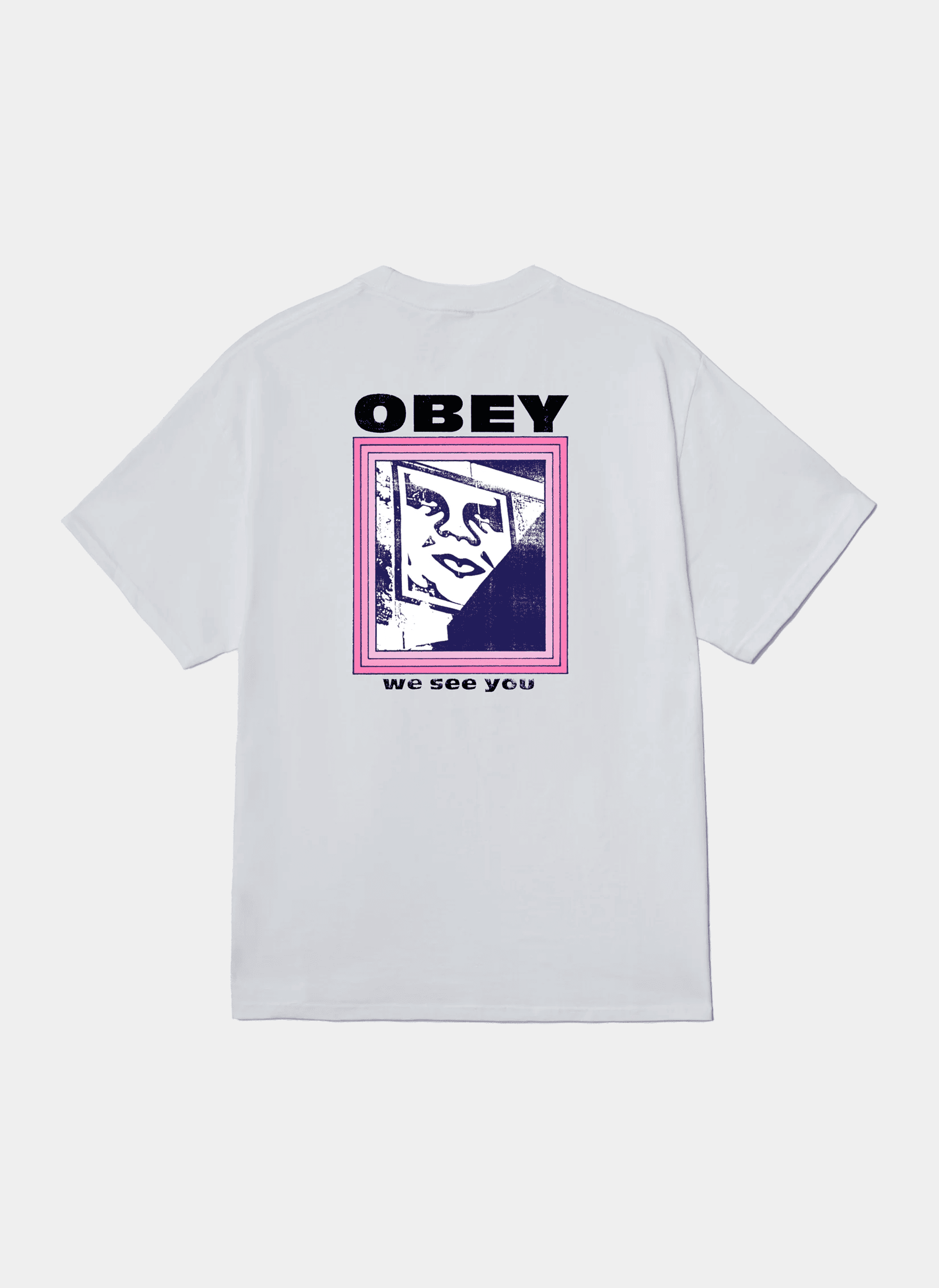 Футболка Obey We See You White Футболка Obey We See You White