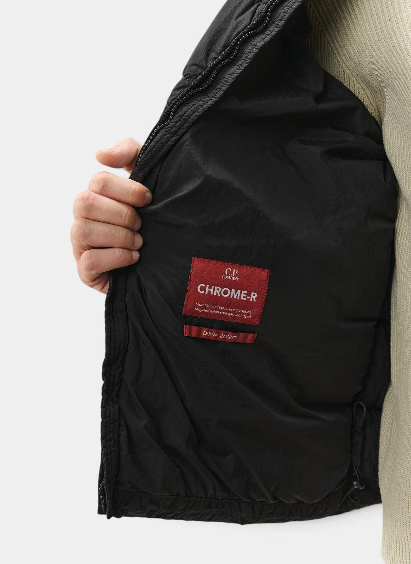 Пуховик Chrome-R Goggle Down Jacket Black