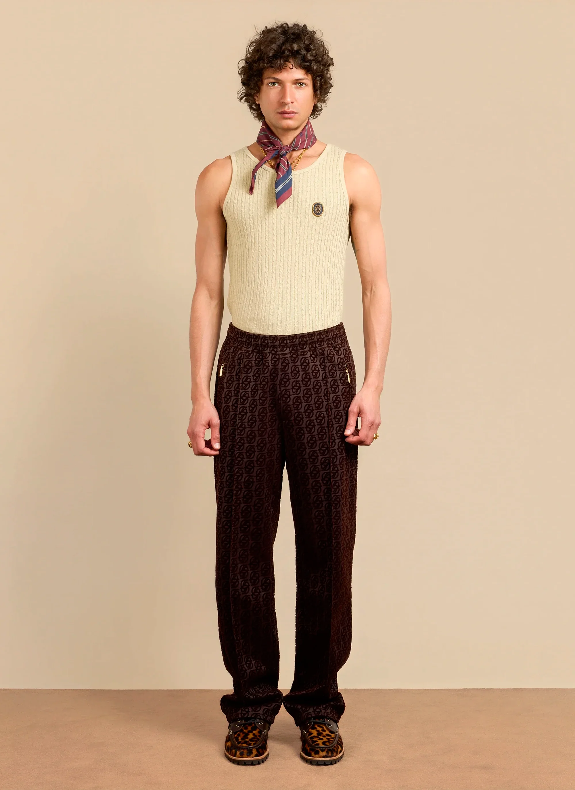 Брюки Monogramme Dark Brown