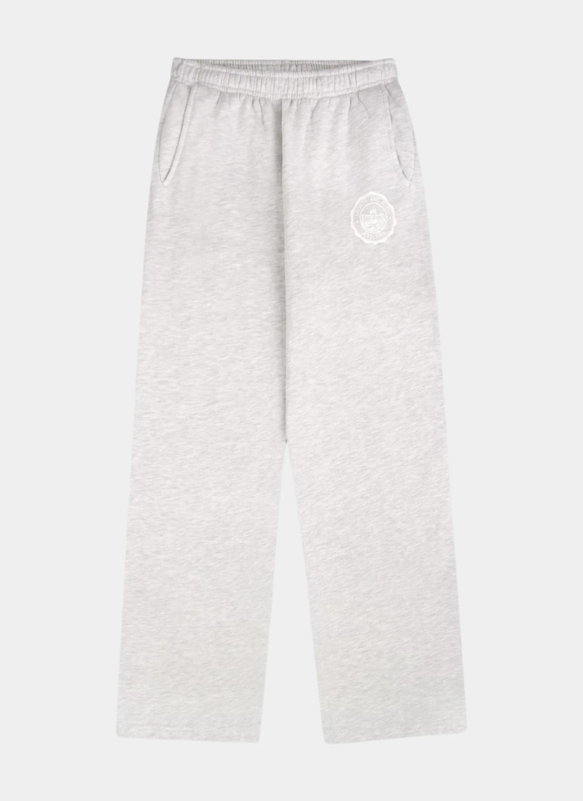 Брюки Juicy Emblem Wide Sweatpant Heather Gray