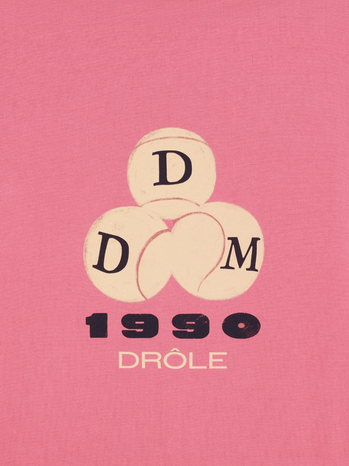 Футболка Drôle 1990 T-shirt Blush Pink