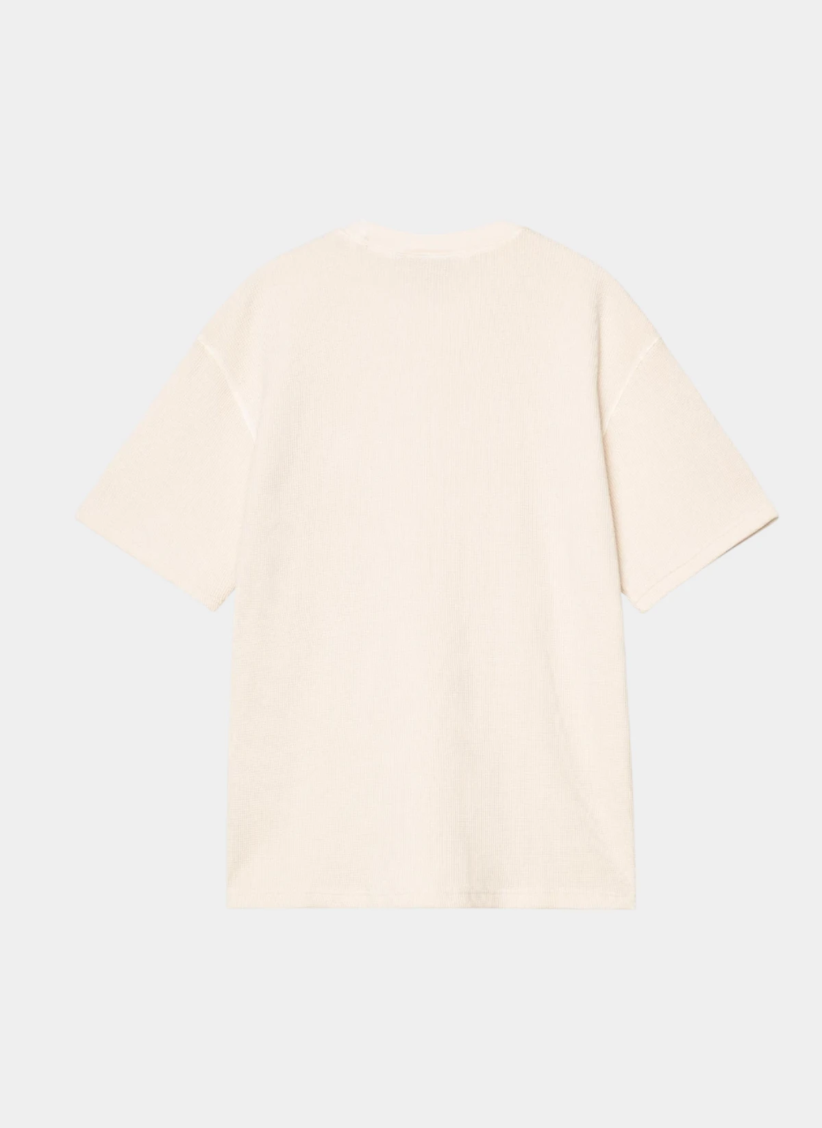 Футболка S/S Nelson Waffle T-Shirt Natural (Garment Dyed)