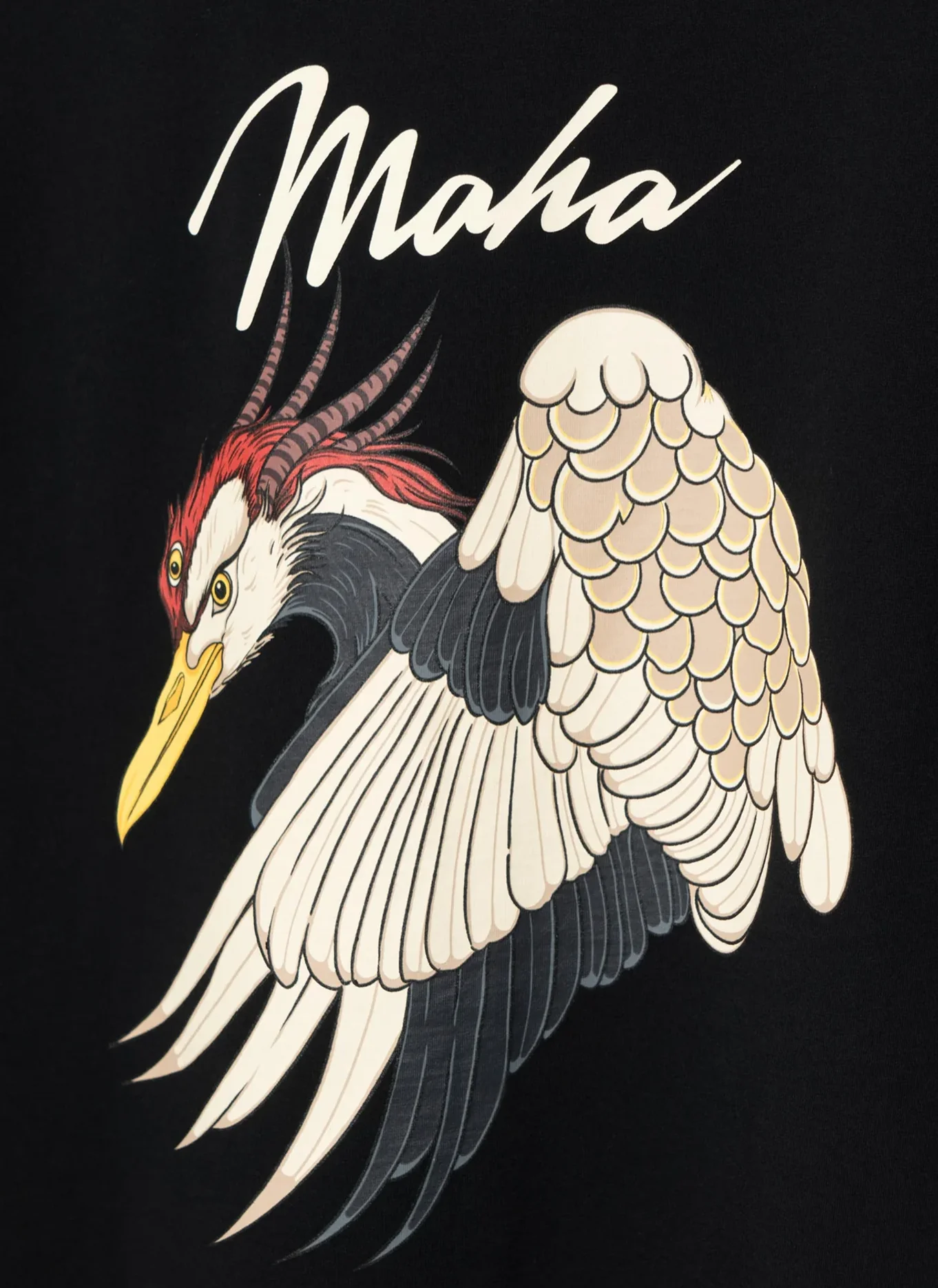 Футболка Year of the Crane S/S T-Shirt  Black