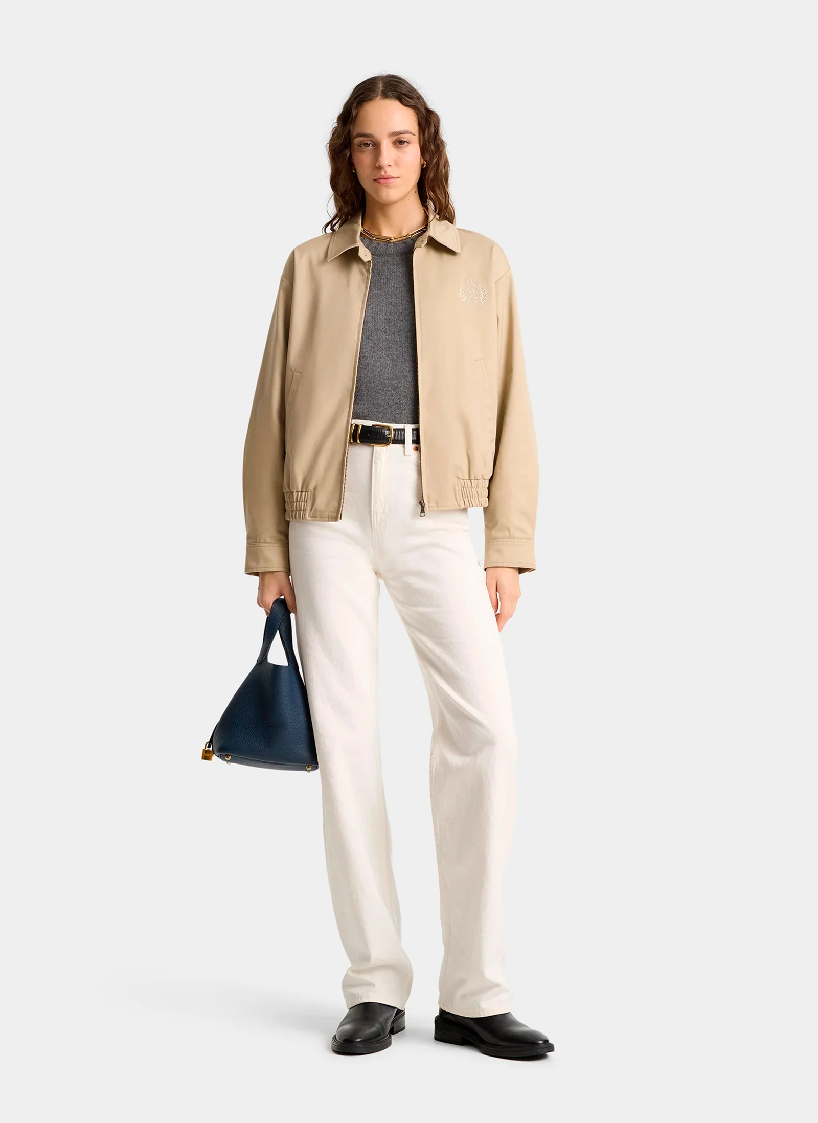 Куртка женская H&W Crest Prep Jacket Cream