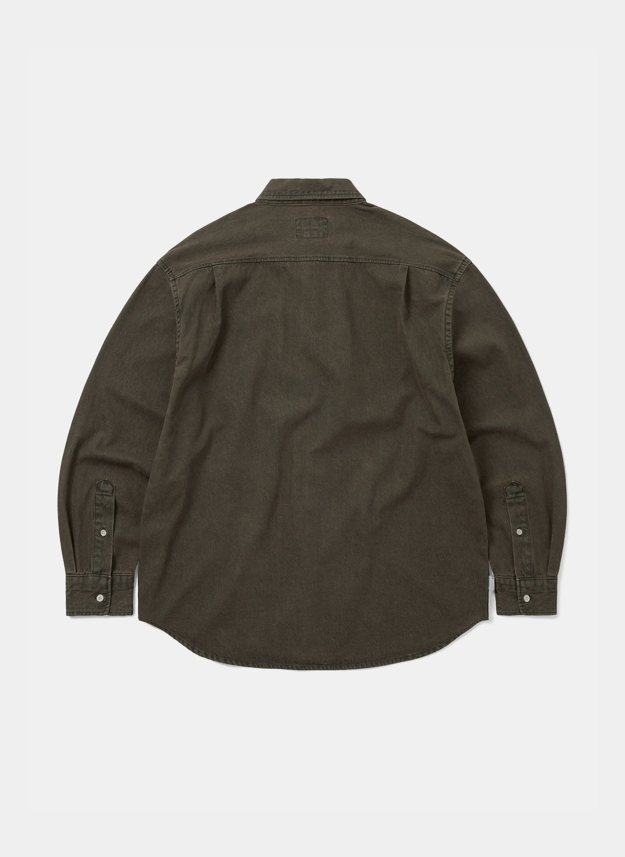 Рубашка TNT Washed Denim Shirt Brown